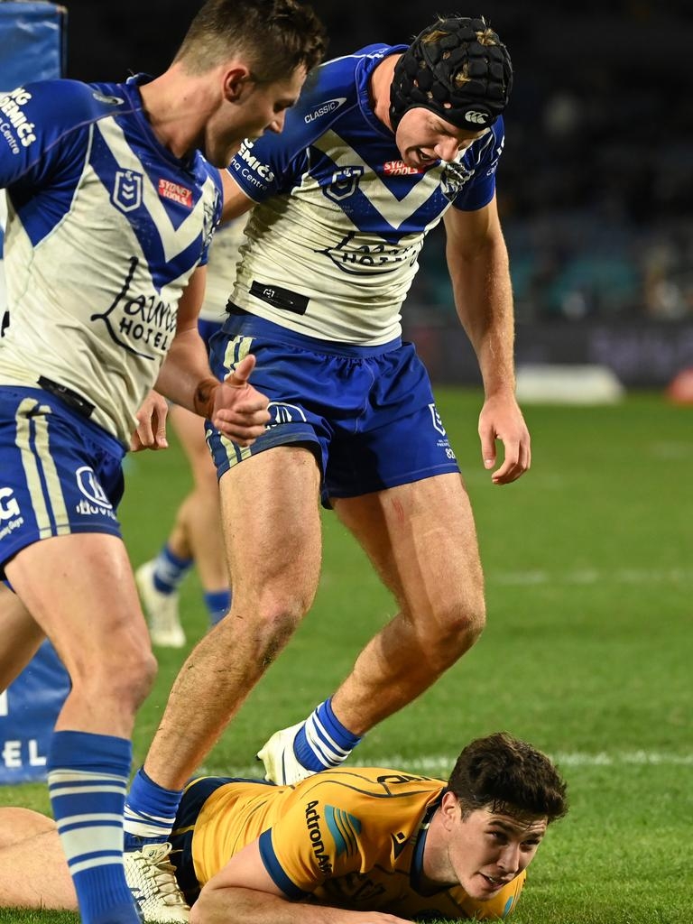 770x1030 NRL news: The Matt Burton moment summing up Bulldogs attitude shift in win over Parramatta Eels, Phone