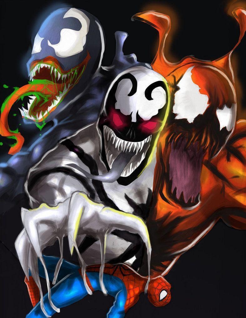 790x1020 Venom and Carnage Wallpaper, Phone