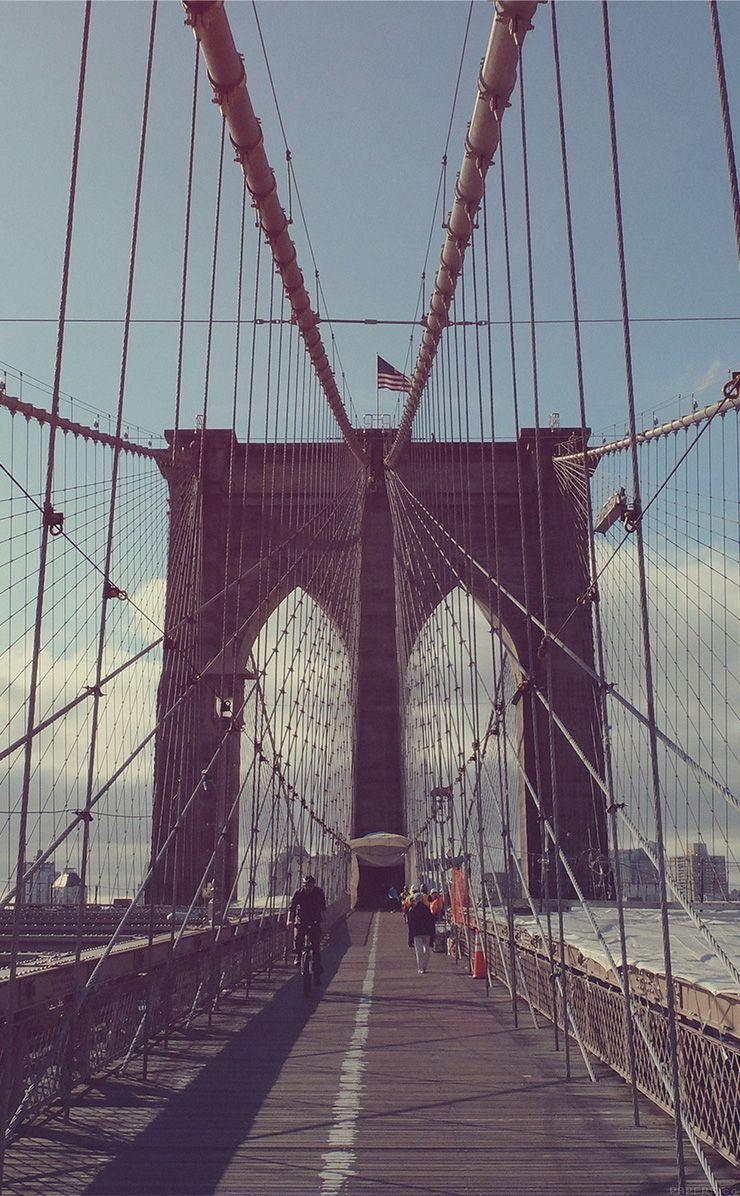 740x1200 Brooklyn Bridge. iPhone Wallpaper. iPhone wallpaper, Wallpaper, Phone