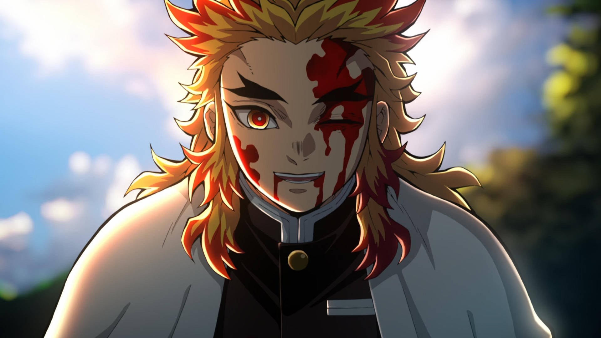 1920x1080 Kyojuro Rengoku Wallpaper, Desktop