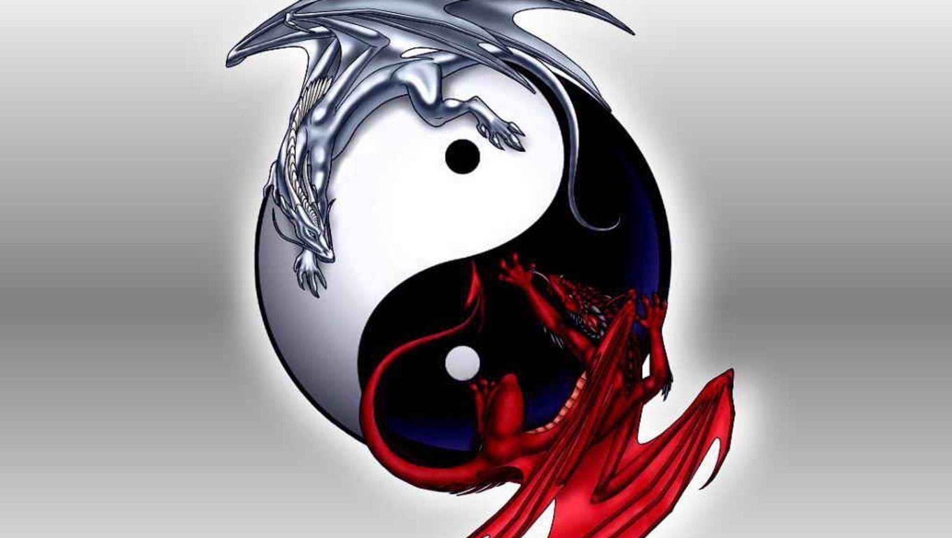 1360x770 Yin Yang Wallpaper 22396 HD Wallpaper. wallpaperpretty, Desktop