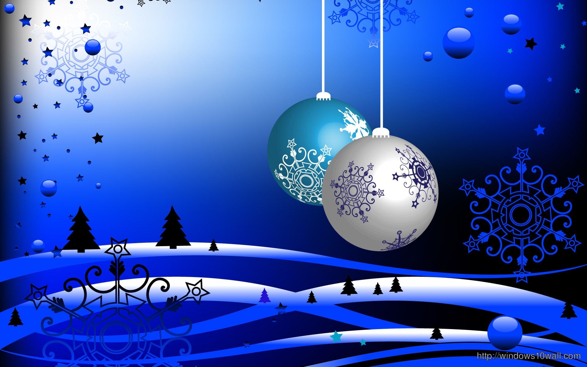 1920x1200 Blue Christmas Wallpaper 10 Wallpaper, Desktop