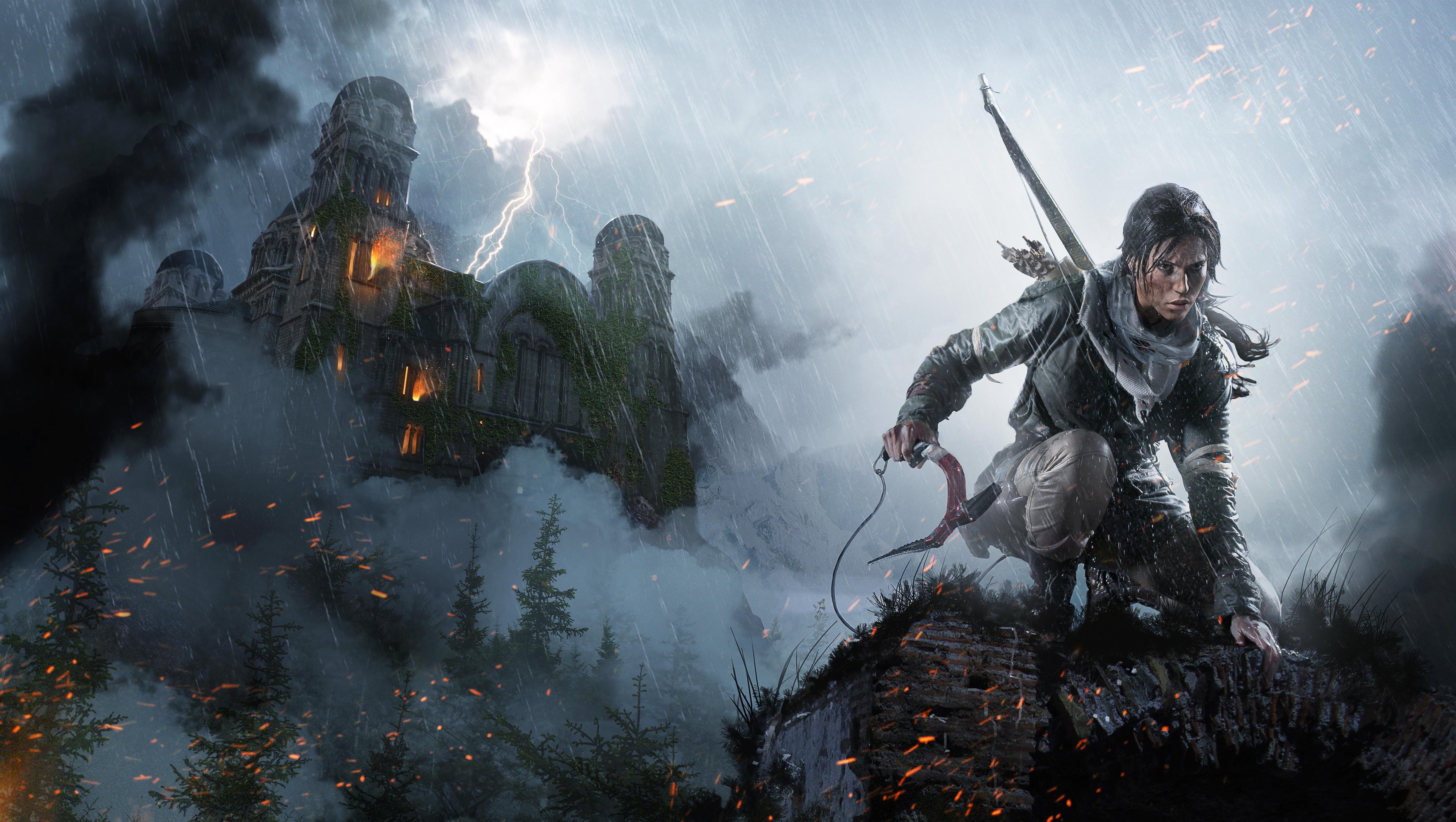 5120x2900 Wallpaper Rise of the Tomb Raider, Cold Darkness Awakened, DLC, 5K, Desktop