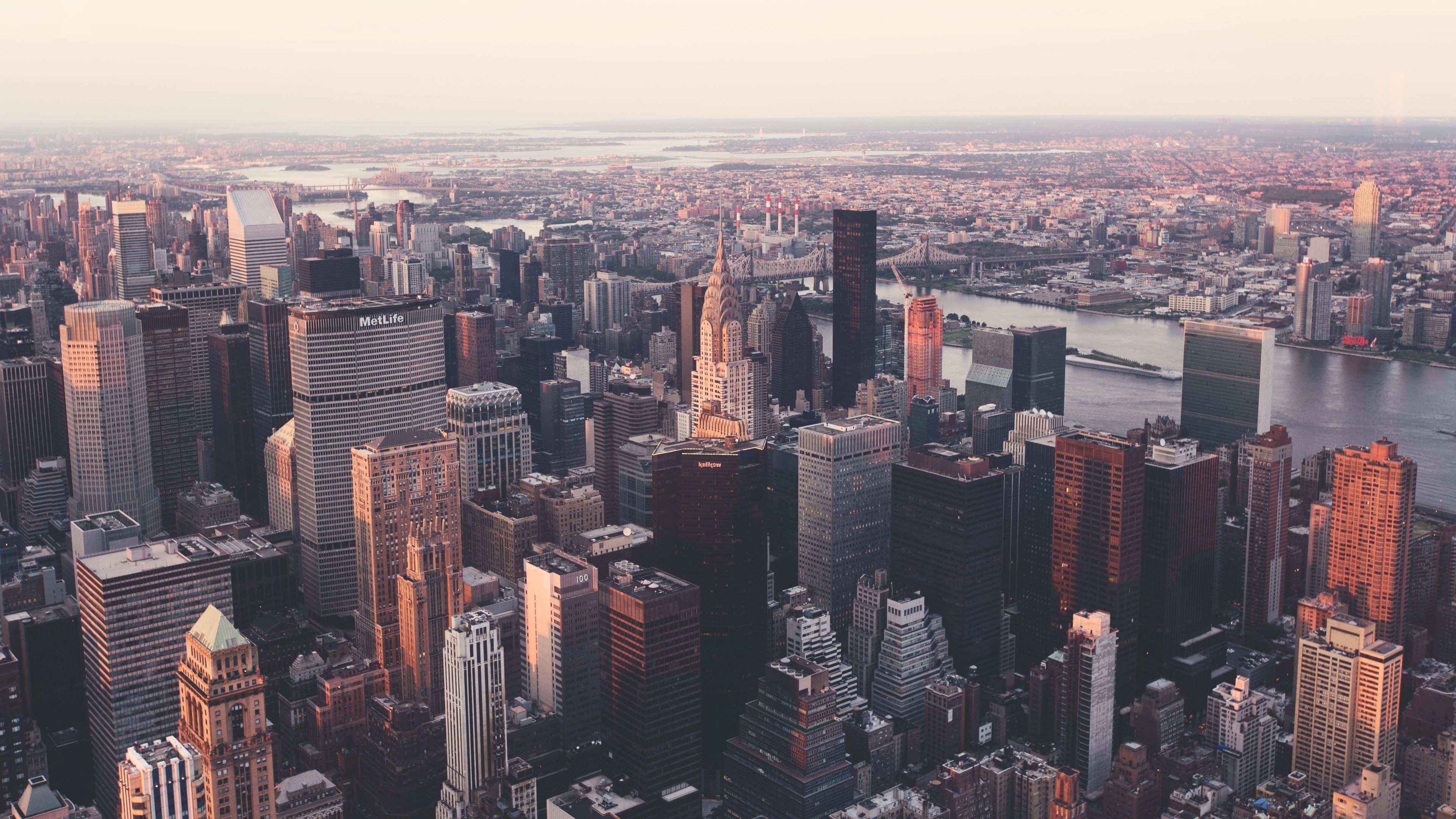 3840x2160 Iconic view of the New York City. 4k Ultra HD Wallpaper. Background, Desktop