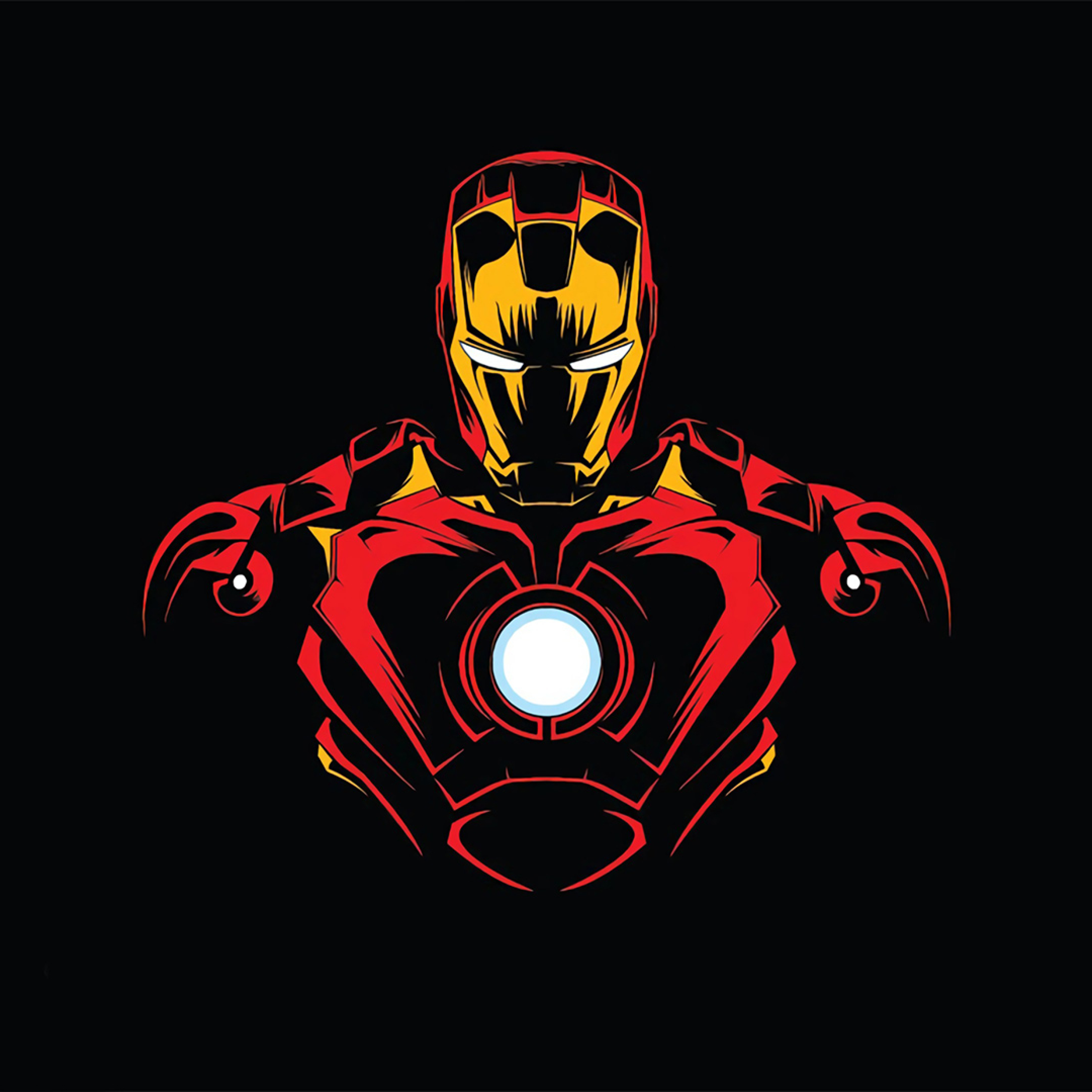 2940x2940 Iron Man Minimalist iPad Pro Retina Display, Phone