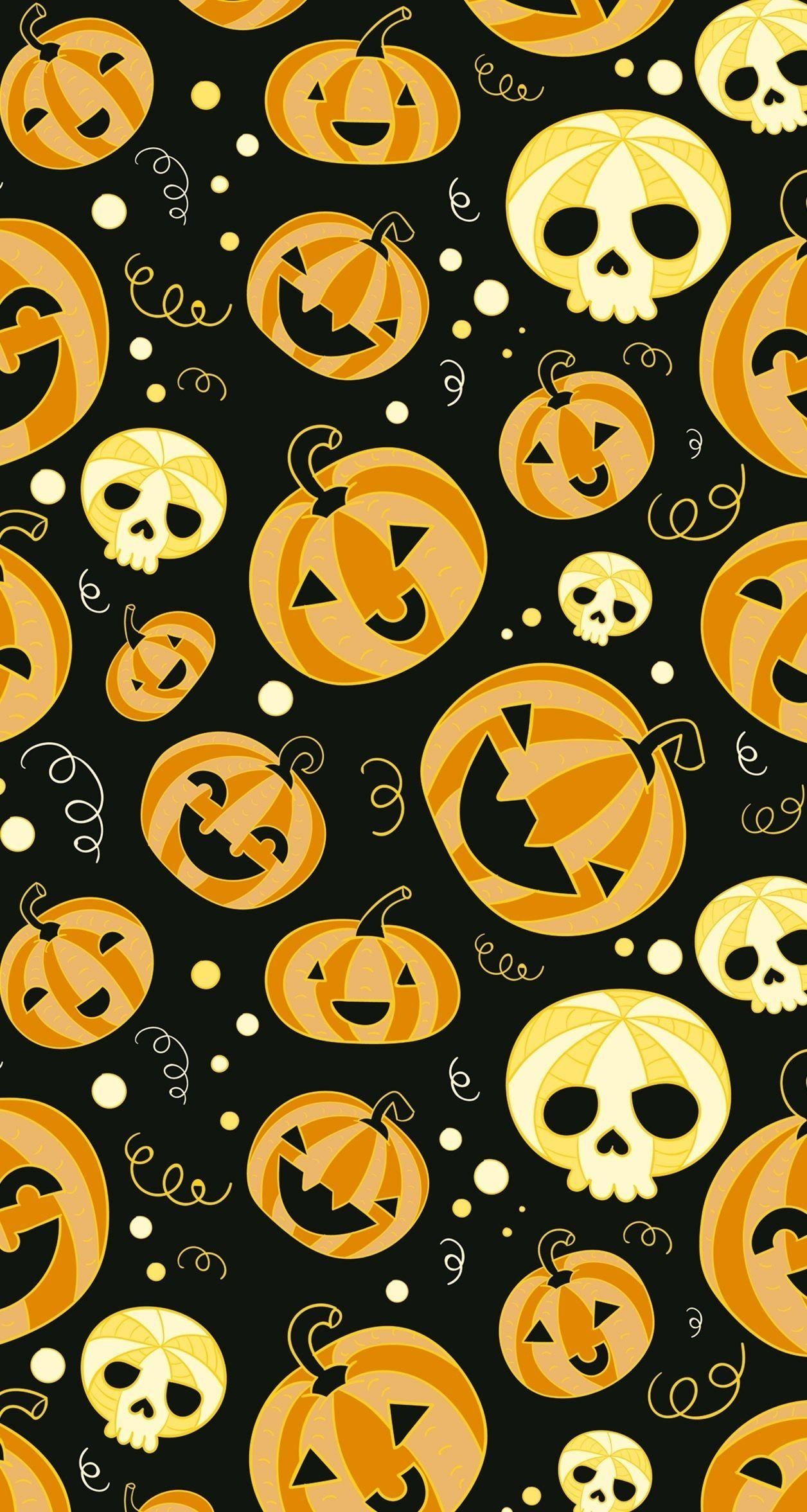 1260x2360 Cute Halloween iPhone Wallpaper Free Cute Halloween, Phone