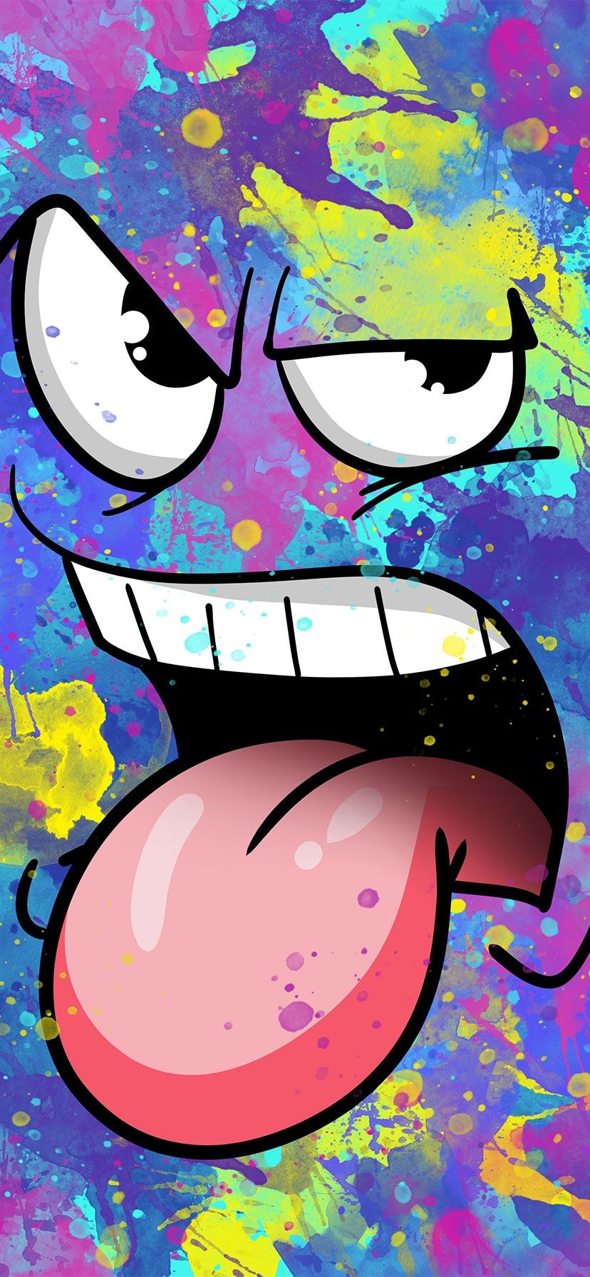 830x1800 iPhone 11 Wallpaper Cartoon, Phone