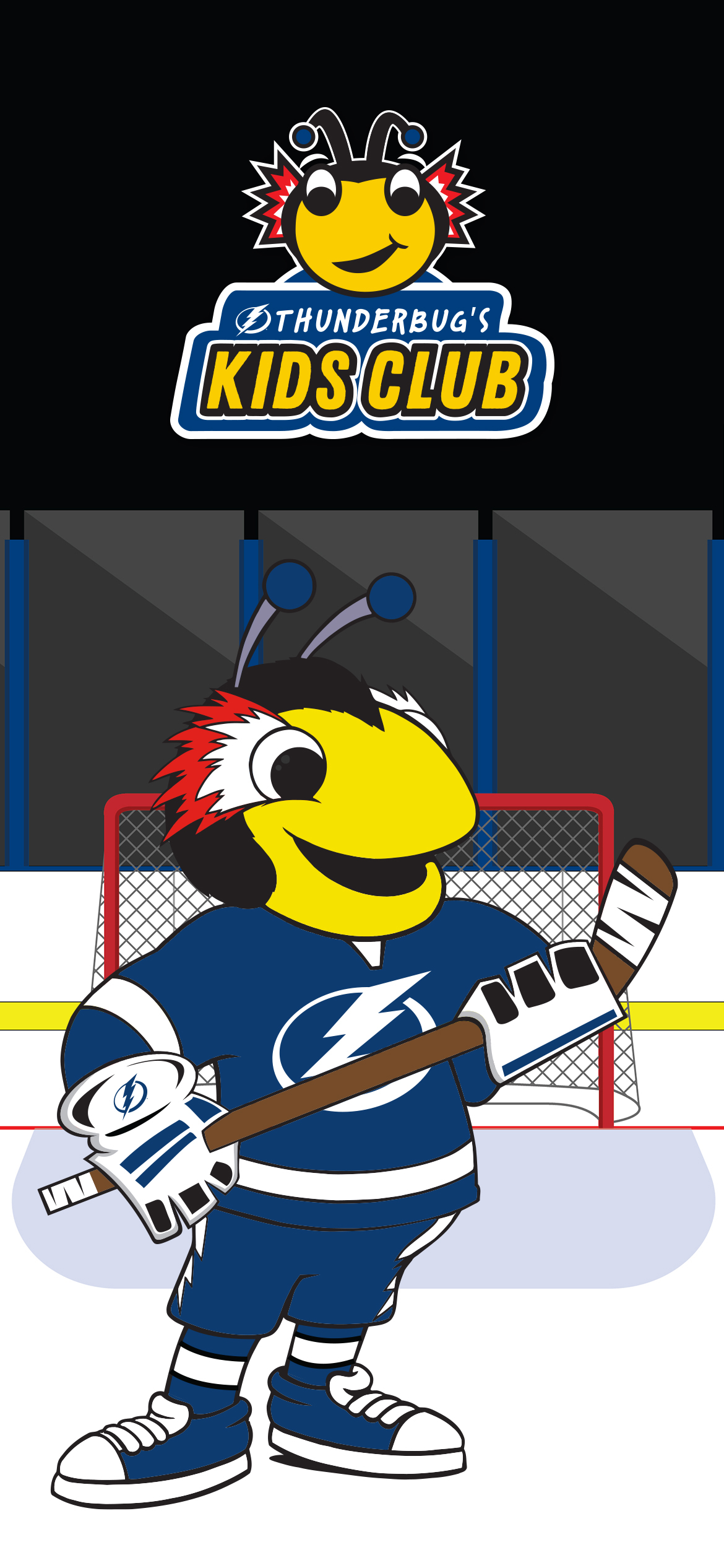 1170x2540 ThunderBug's Kids Club Wallpaper. Tampa Bay Lightning, Phone