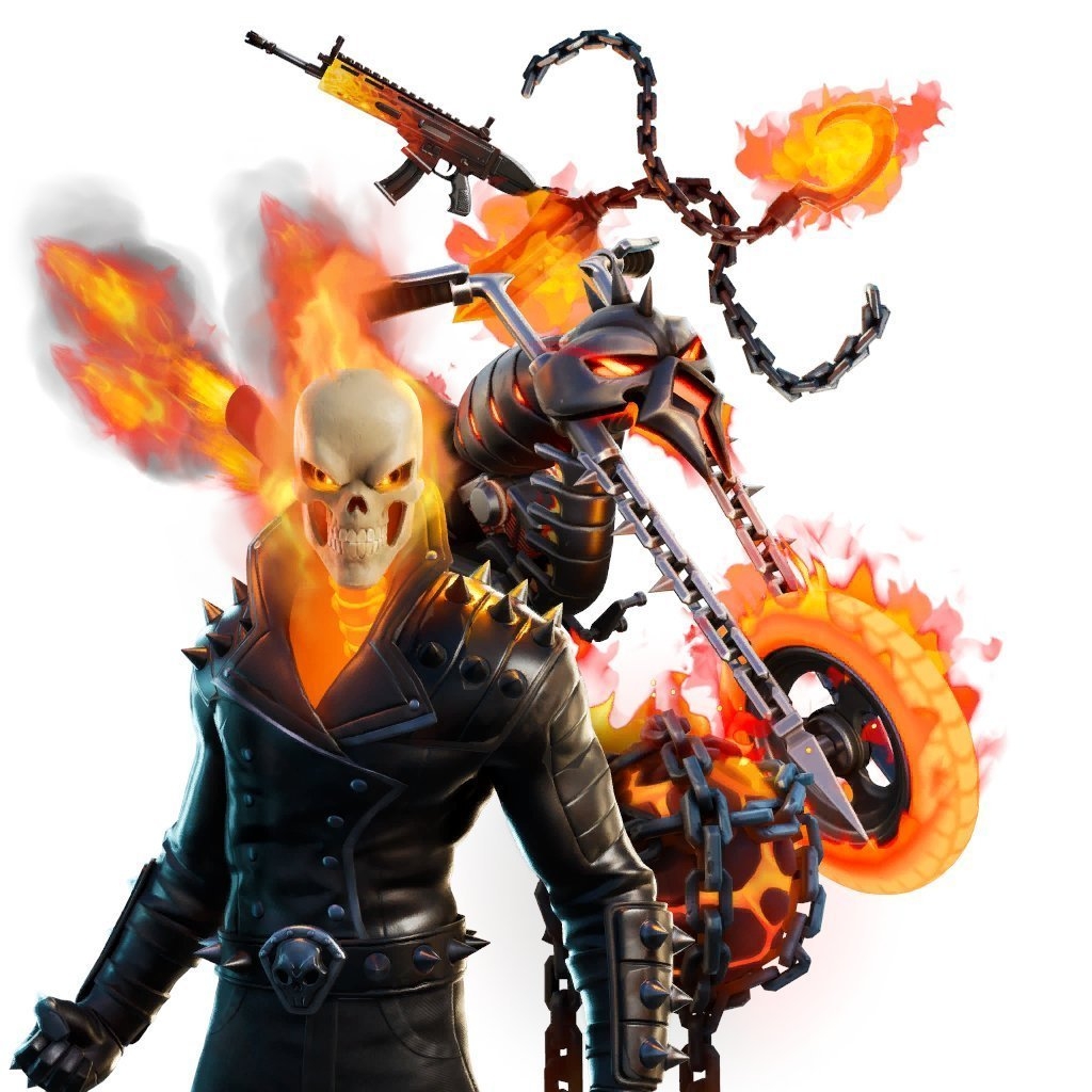 1030x1030 Ghost Rider Fortnite wallpaper, Phone