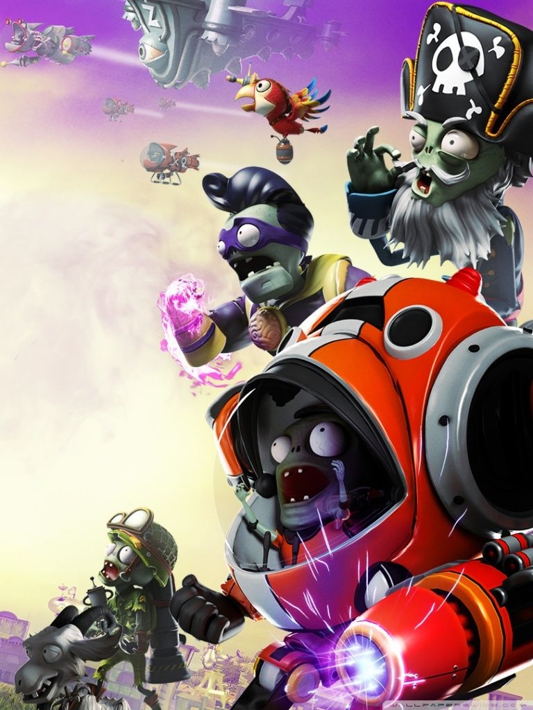 770x1030 Plants vs. Zombies Garden Warfare 2 Ultra HD Desktop Background, Phone