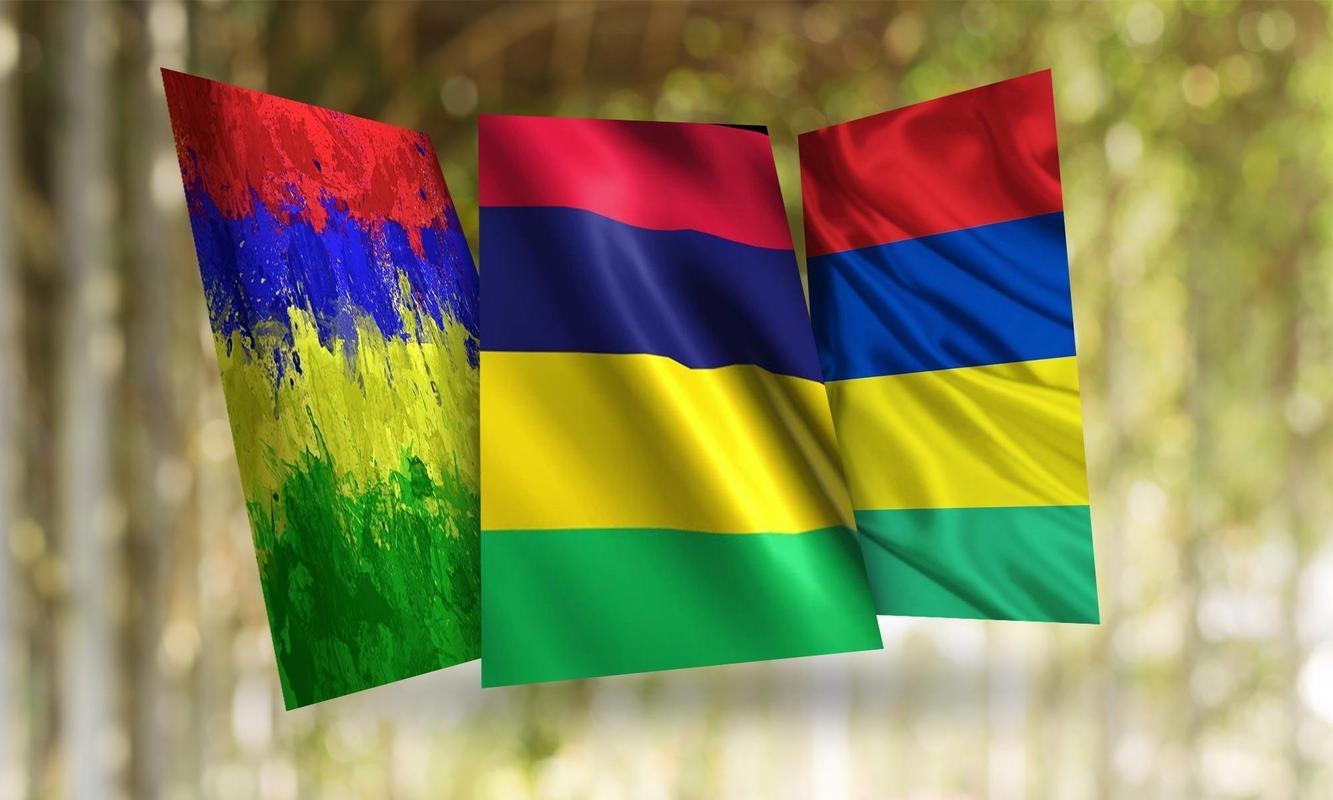 1340x800 Mauritius Flag Wallpaper for Android, Desktop