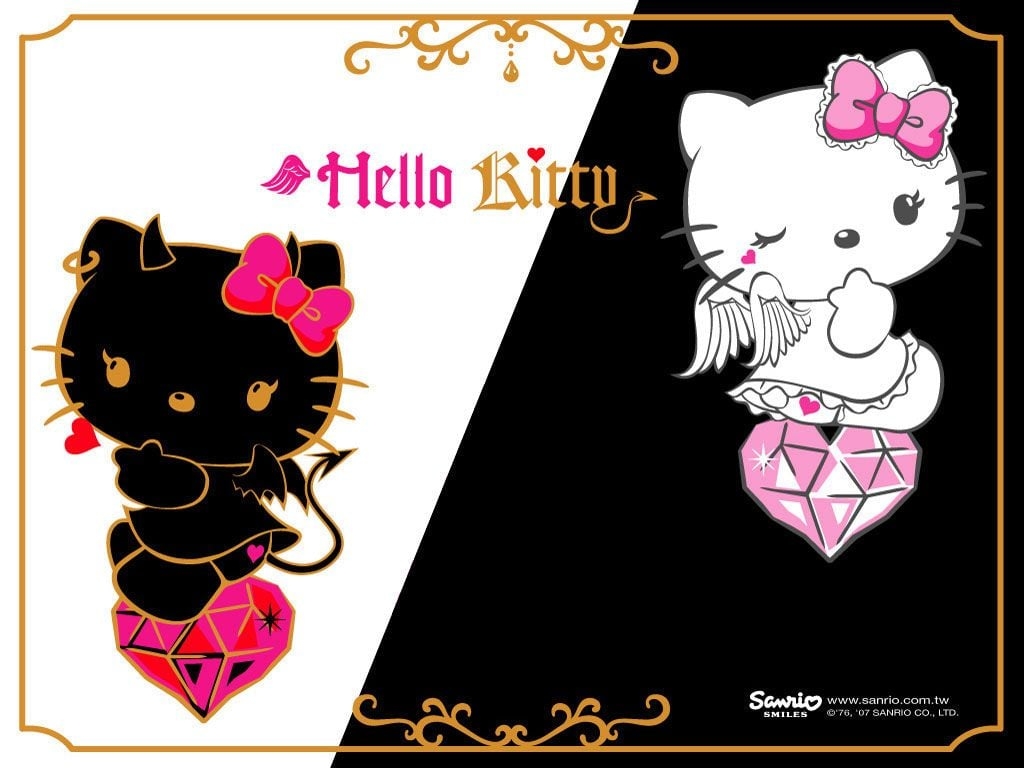 1030x770 Aesthetic Hello Kitty Background HD Wallpaper, Desktop