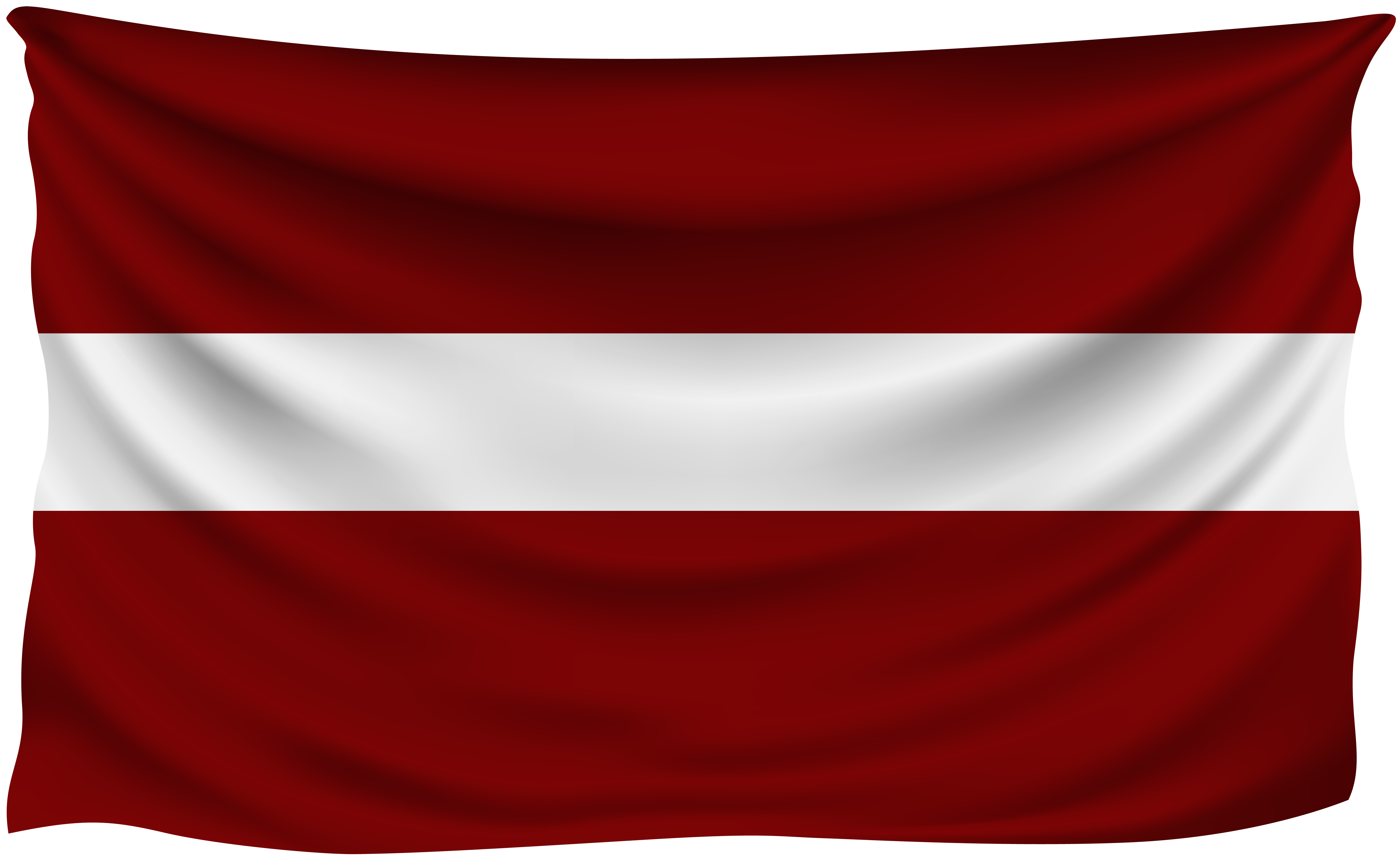 8000x4920 Latvia Wrinkled Flag Quality Image, Desktop
