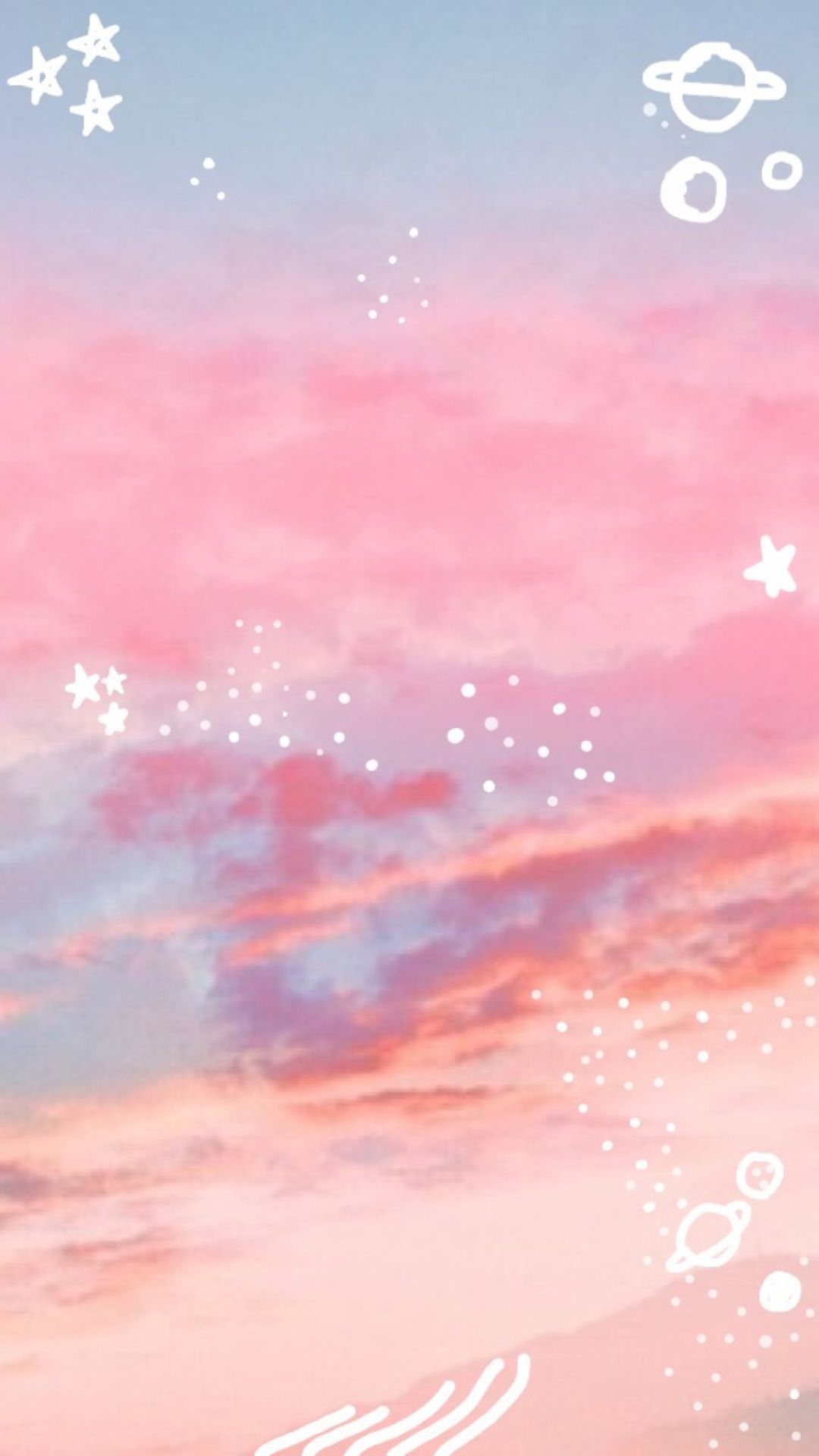 1080x1920 Sugar Pink Pastel Aesthetic Wallpaper, Phone