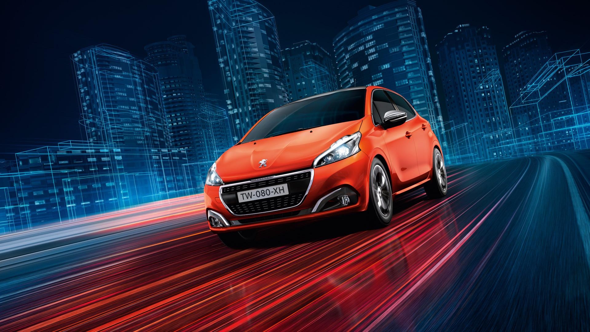 1920x1080 PEUGEOT 208 New Car Showroom. Small Car. Test Drive Today, Desktop