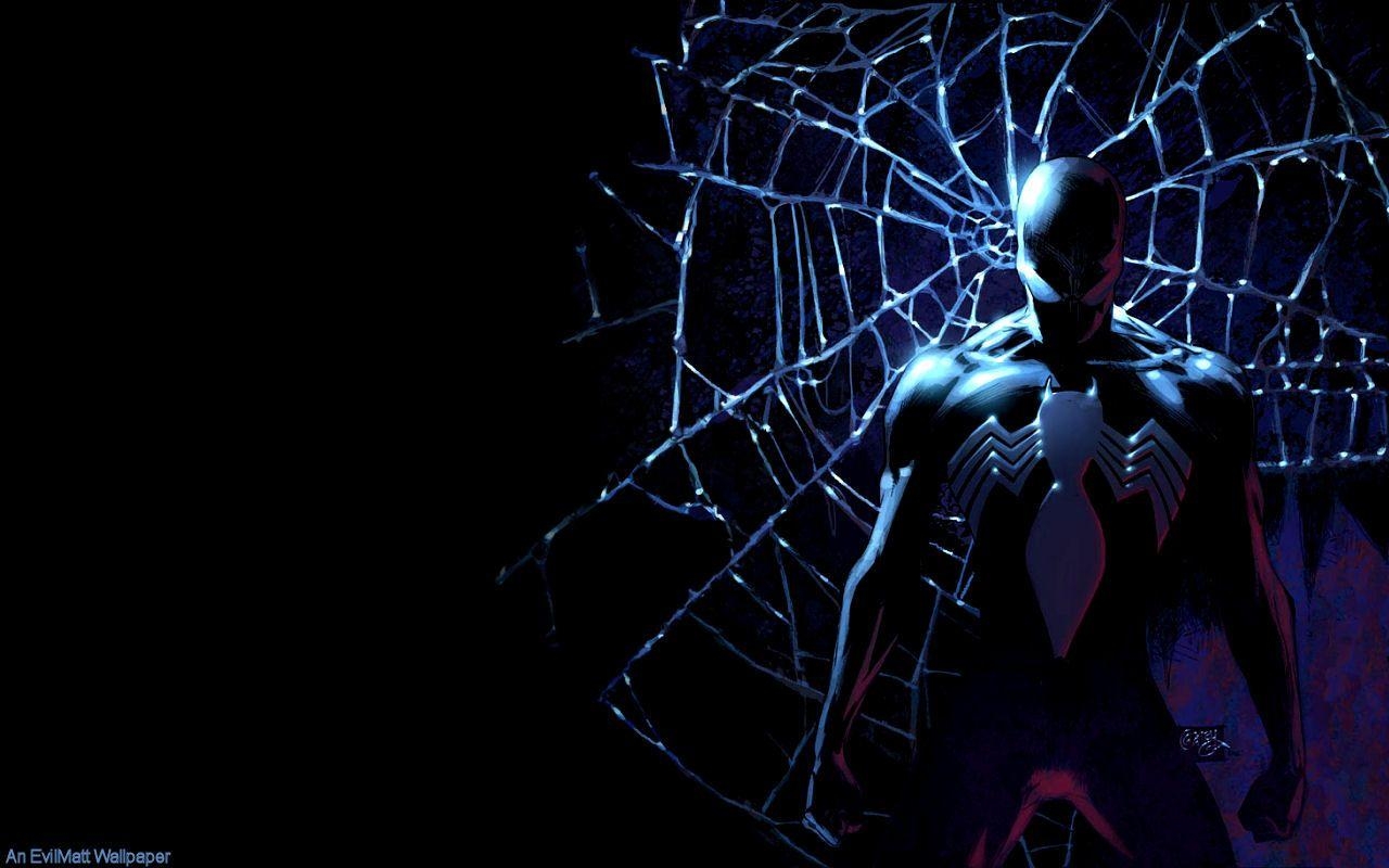 1280x800 Spiderman Cartoon Symbiote Suit • IOS Mode, Desktop