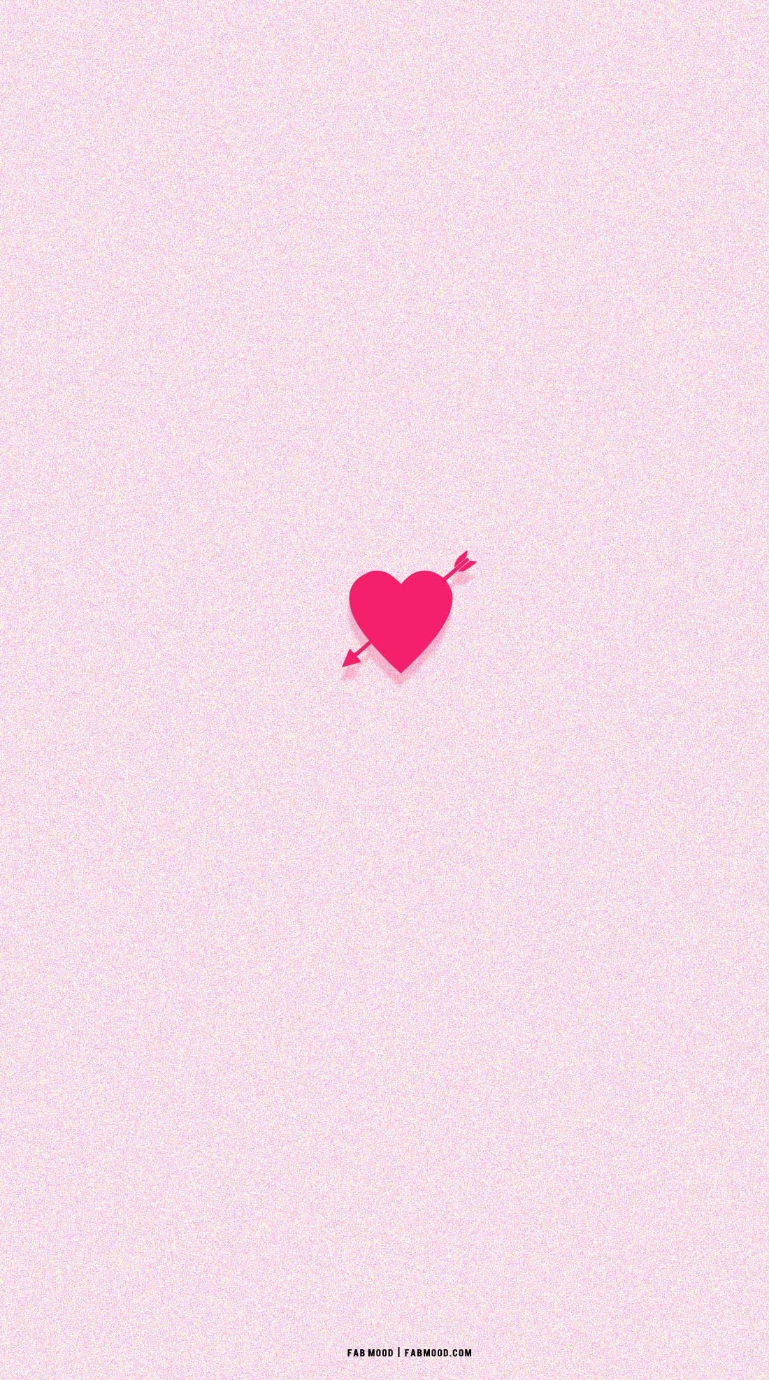 1100x1980 Arrow Heart Valentine's Day Wallpaper 1, Phone