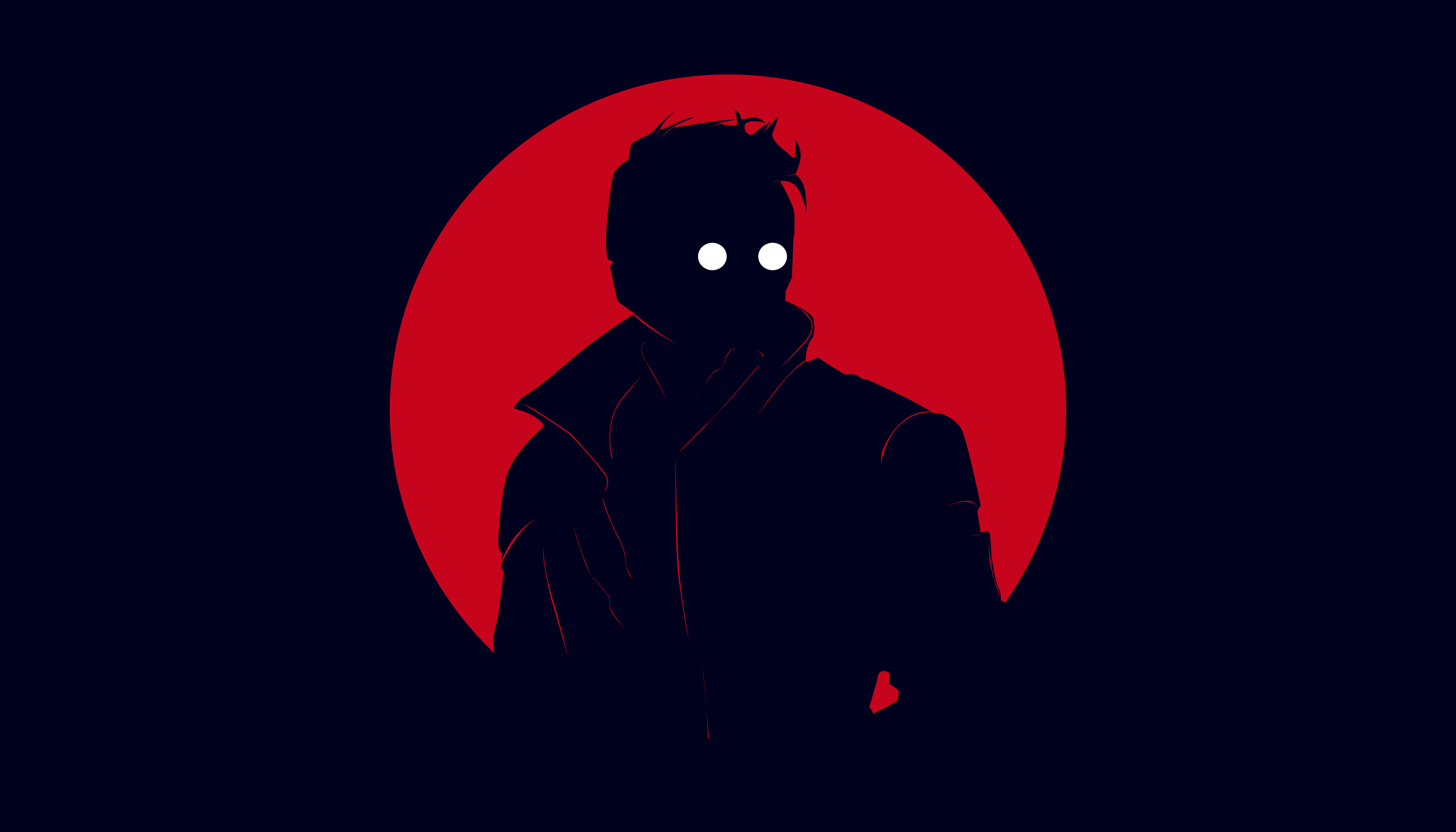 3500x2000 Wallpaper Star Lord, Marvel Superhero, Minimal Art, 4K, Creative, Desktop