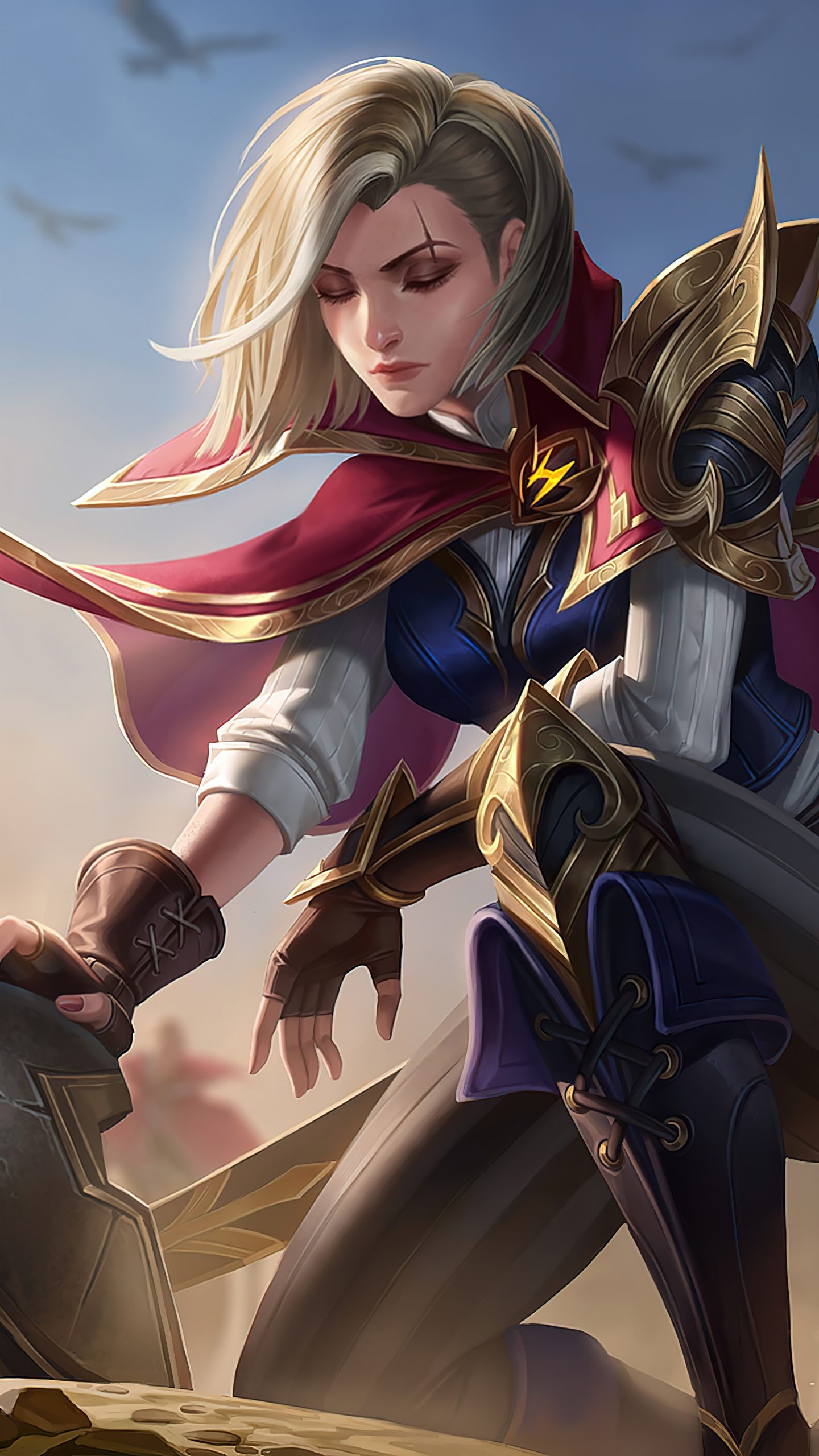 1440x2560 Wallpaper HD Benedetta Skin Edition Mobile Legends For PC and Phone, Phone