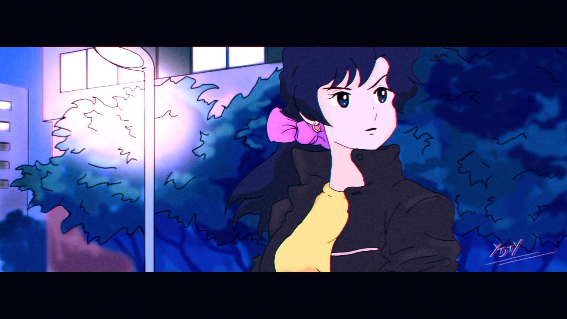 1920x1080 Retro Anime Style, Joshua Wilson, Desktop