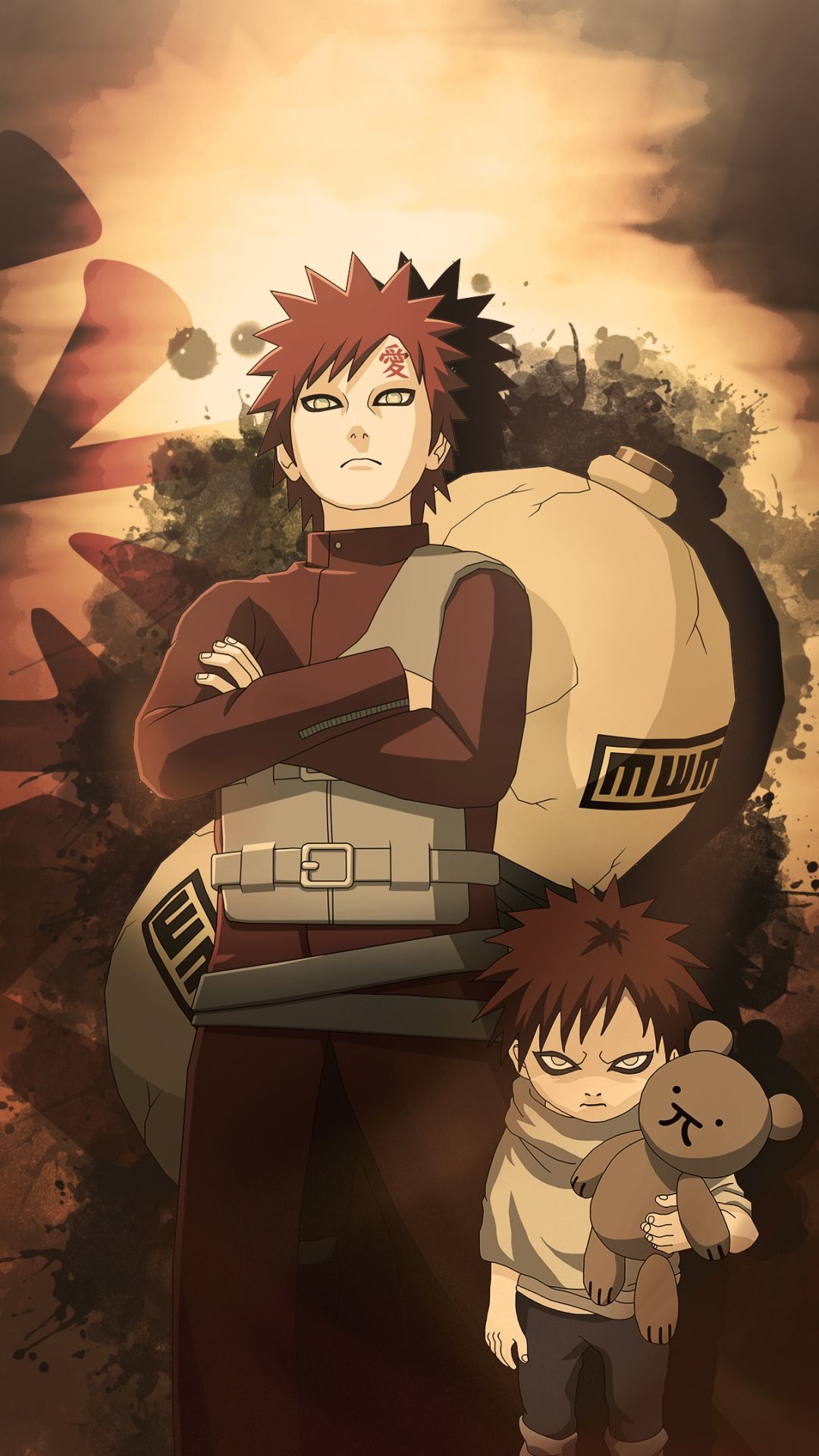 1080x1920 Gaara and Naruto Wallpaper Free Gaara and Naruto Background, Phone