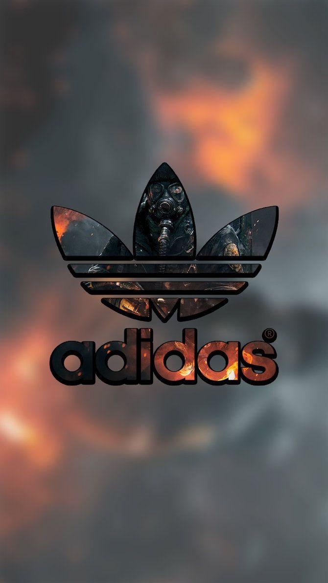 670x1200 Adidas Lock Screen Logo Wallpaper For iPhone, Phone