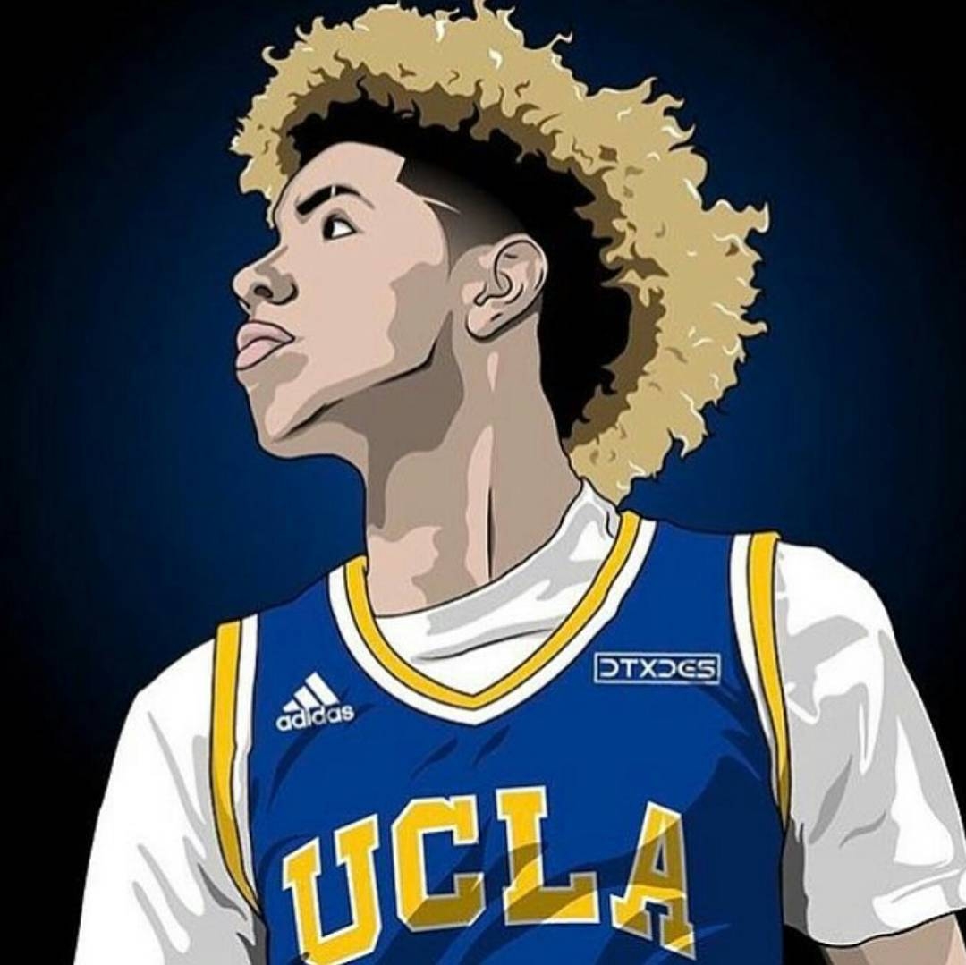 1080x1080 2016 17 LONZO BALL UCLA CUSTOM ROOKIE CARD 2017 NBA Draft Pick, Desktop