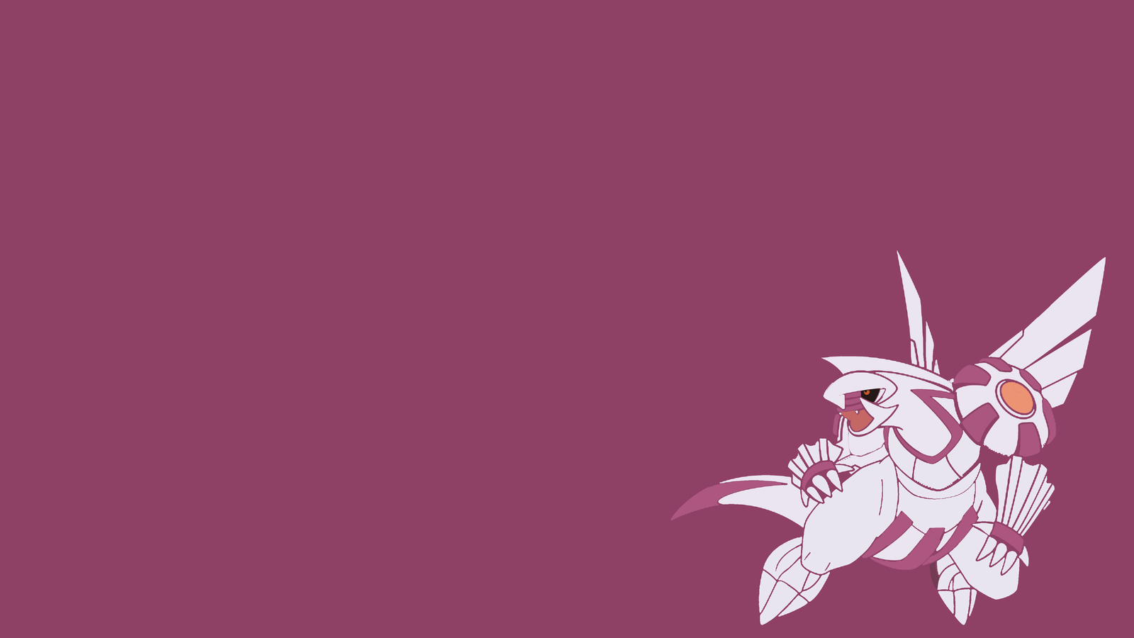 1600x900 Minimalist Palkia, Desktop