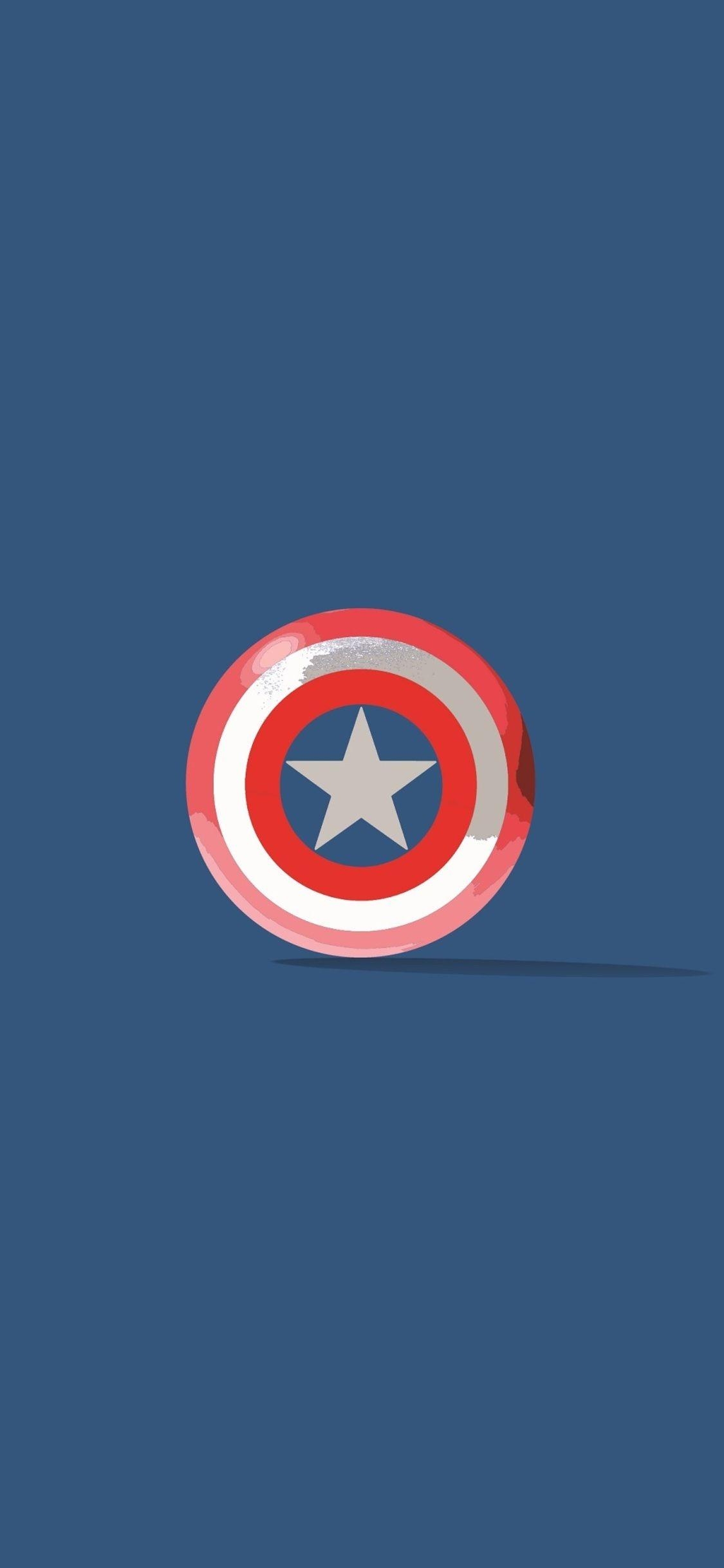 1130x2440 Captain America Shield iPhone Wallpaper Free Captain, Phone