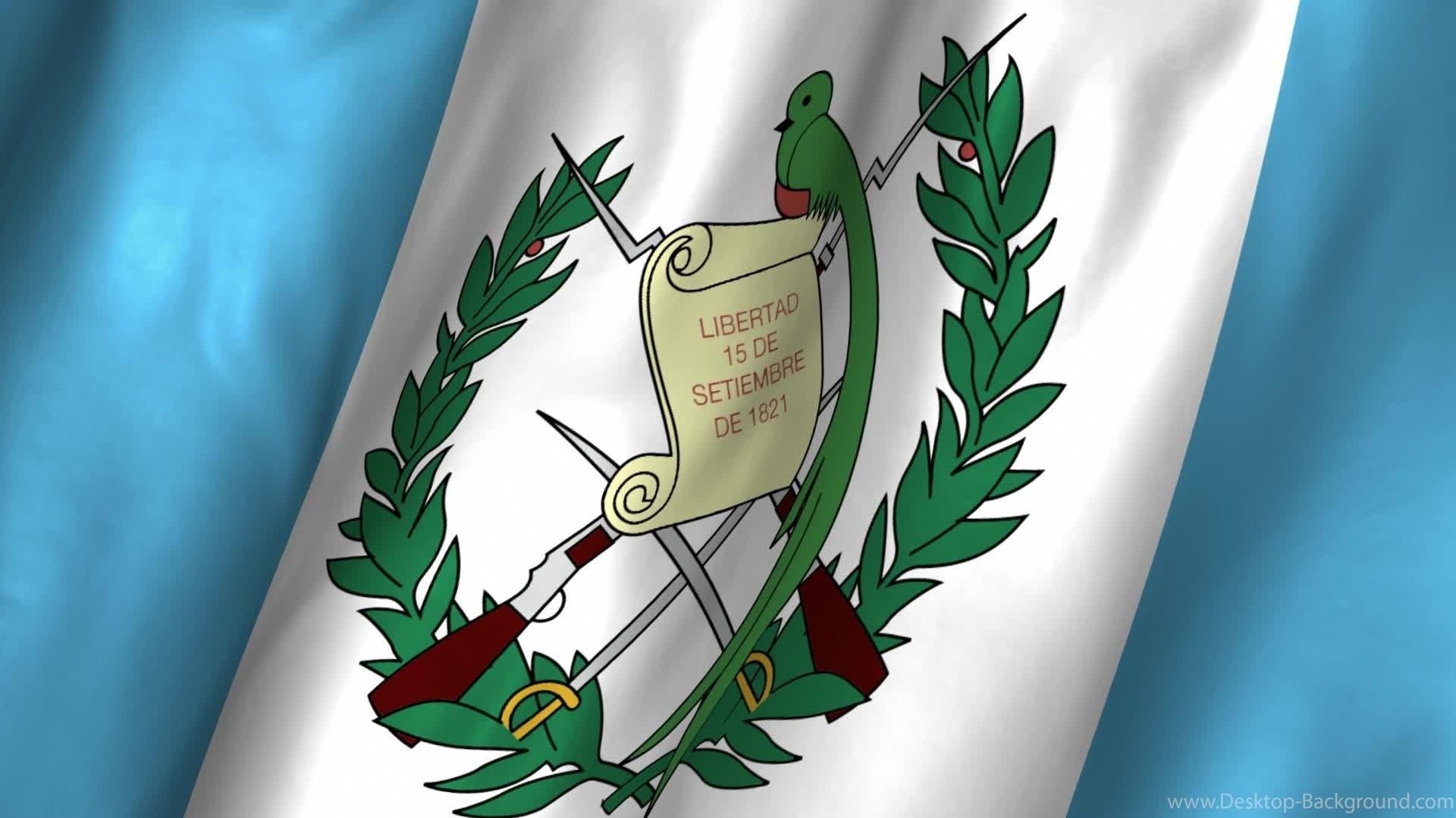 1920x1080 Guatemala Waving Flag Stock Video 12278110 Desktop Background, Desktop