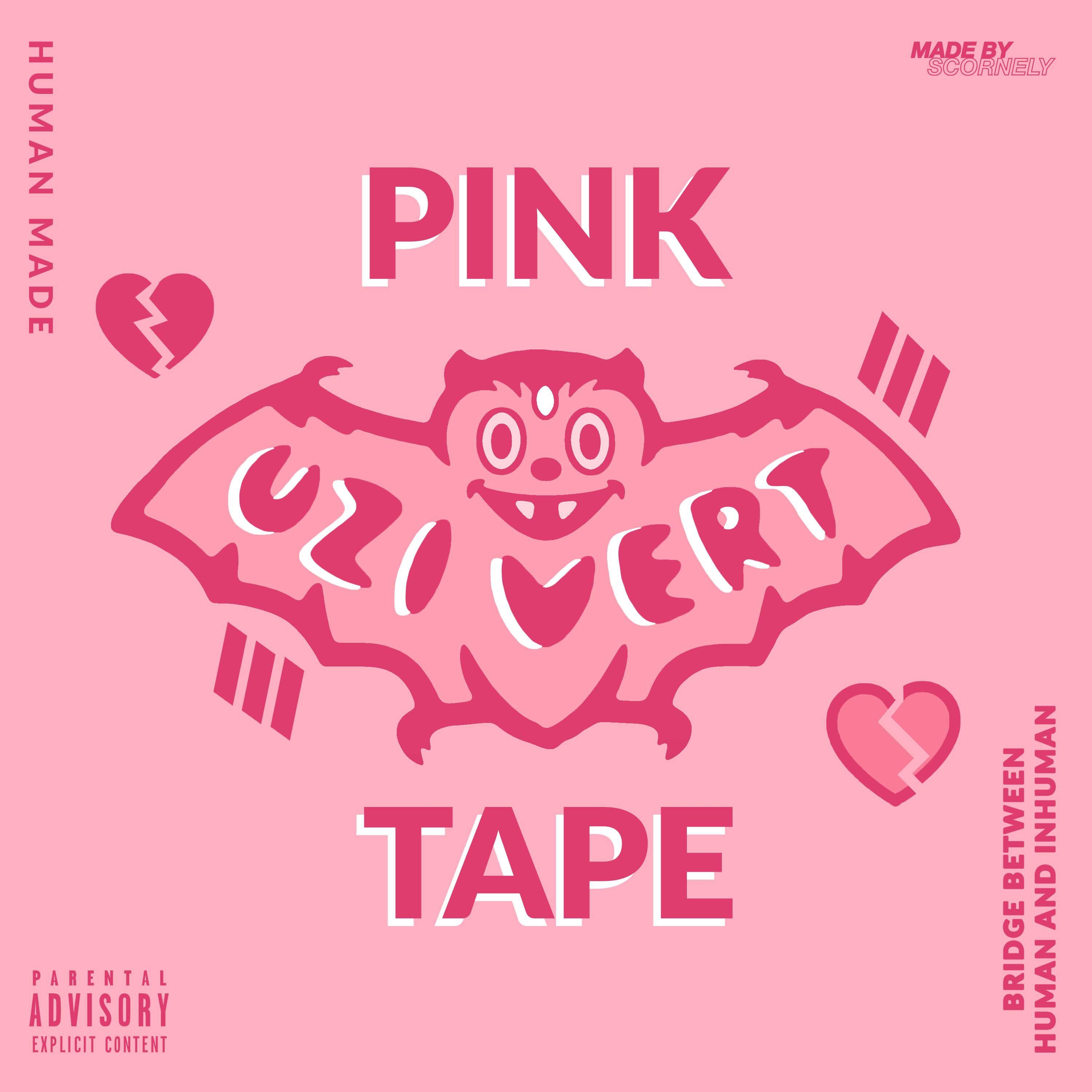 3000x3000 pink tape cover concept, Phone