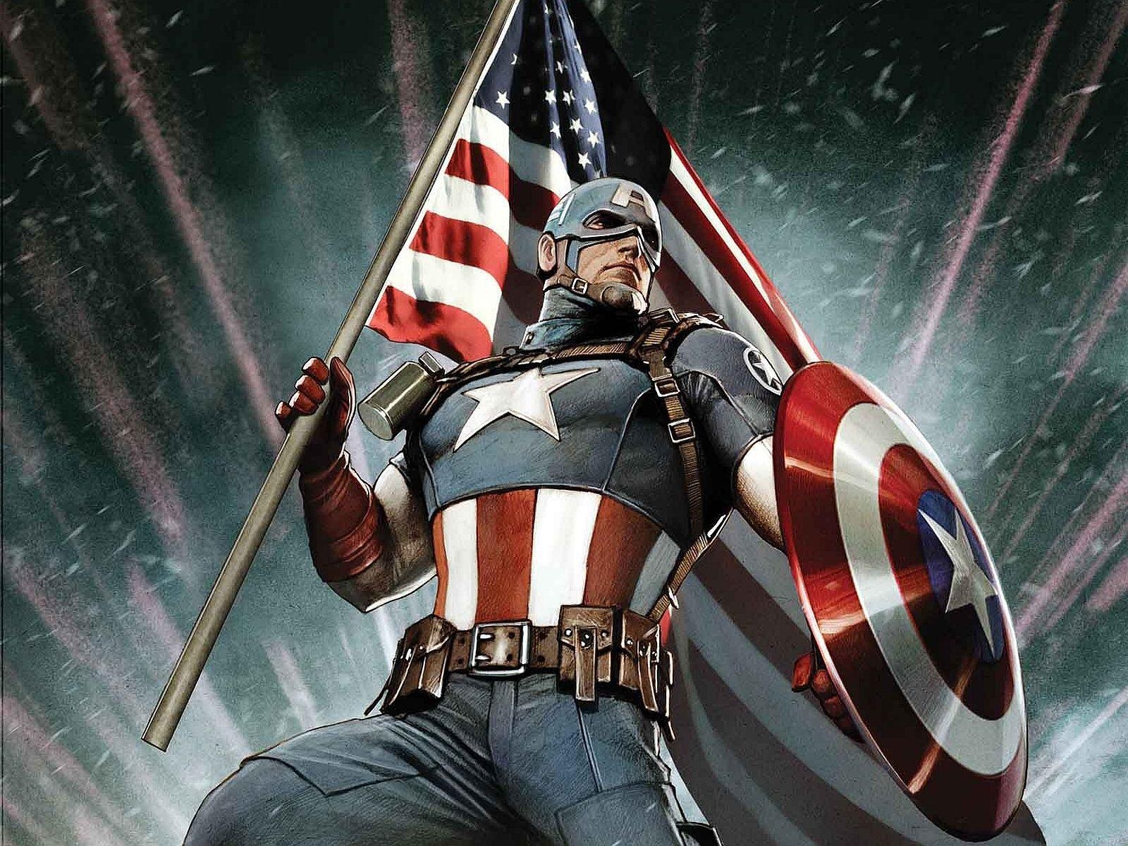 1600x1200 Captain America Wallpaper, Desktop