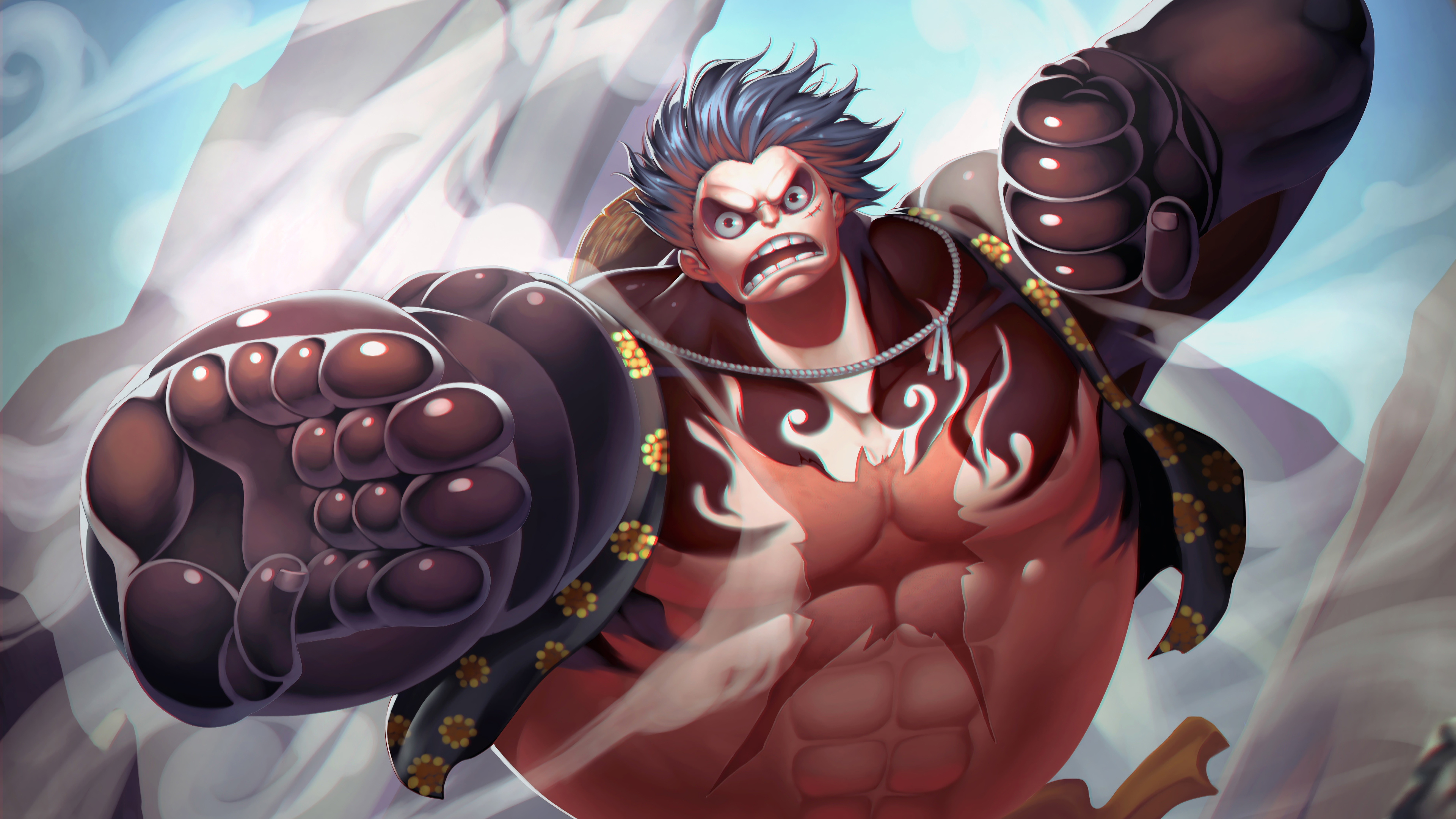 3840x2160 Luffy Gear 4 Boundman, Desktop