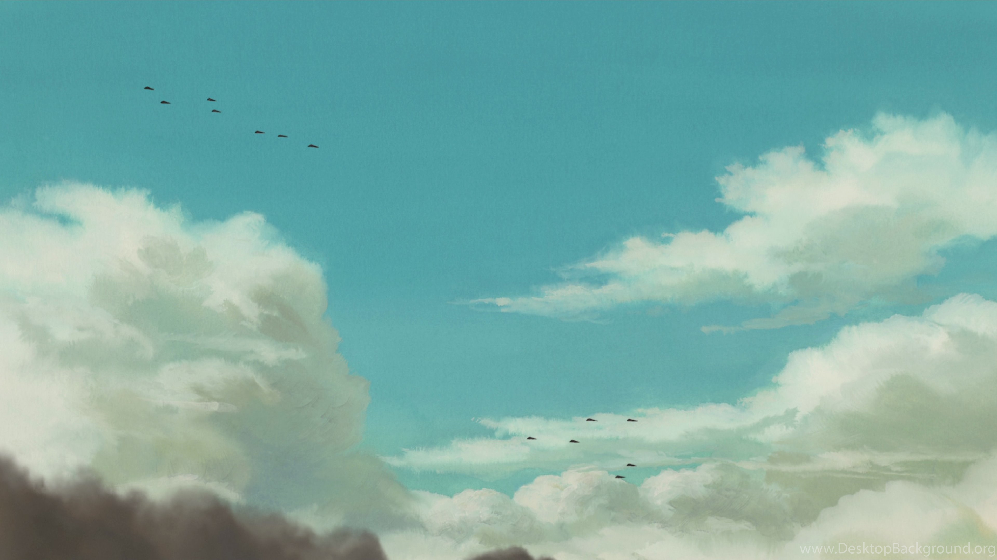 3840x2160 Studio Ghibli Desktop Wallpaper HD, Desktop