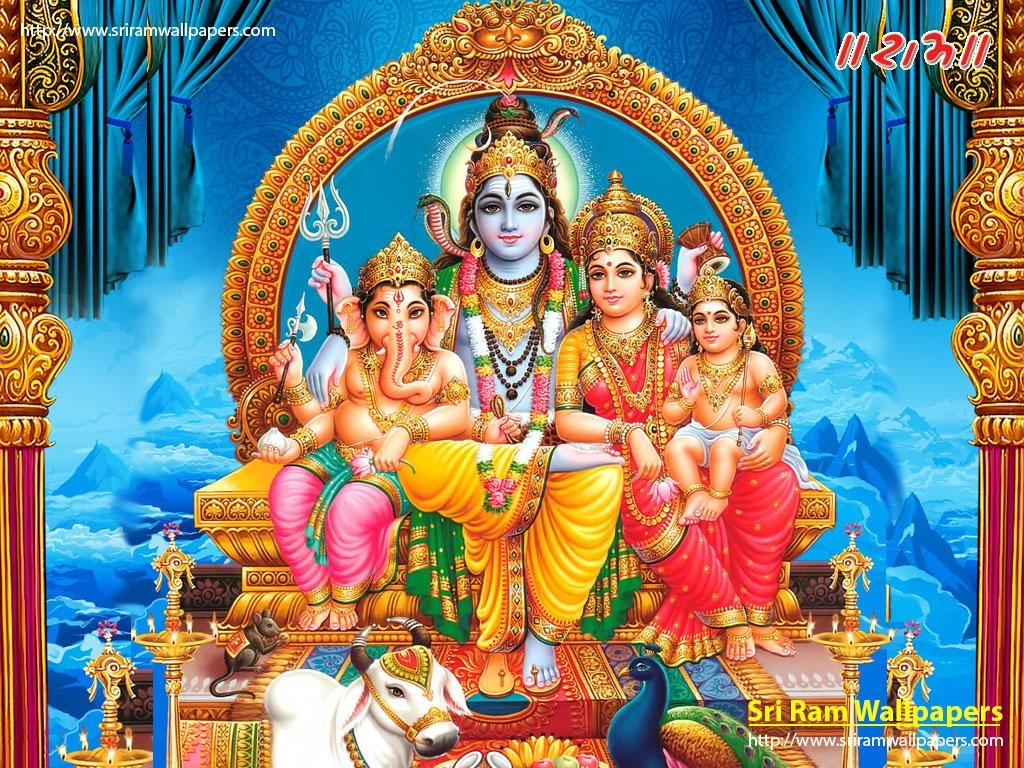 1030x770 The Shiva Family. God Image and Wallpaper, Desktop