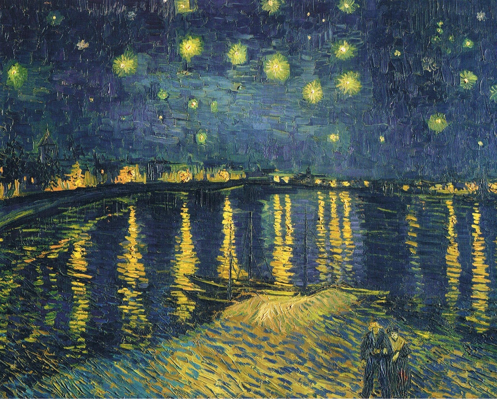 2060x1650 Starry Night Over The Rhone Wallpaper ilikewalls, Desktop