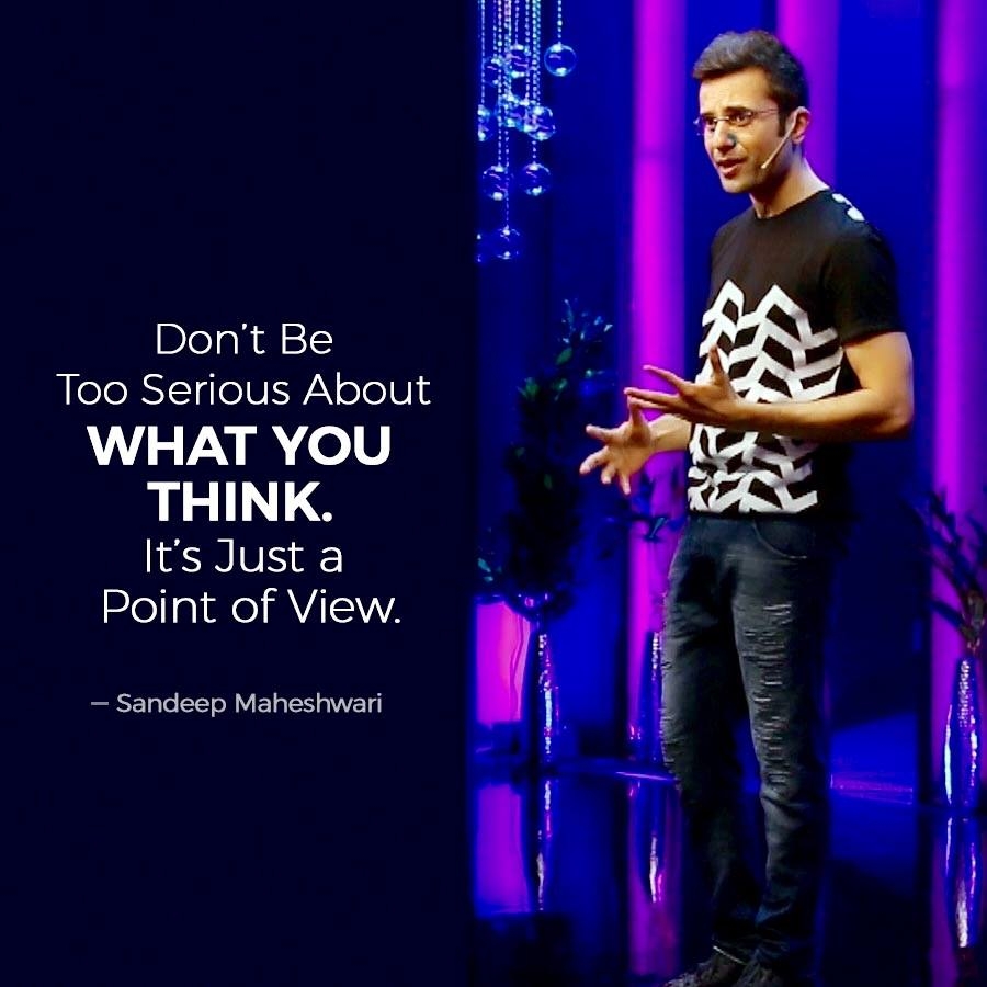 900x900 Sandeep Maheshwari Quotes About Point Of View Motivational, Phone