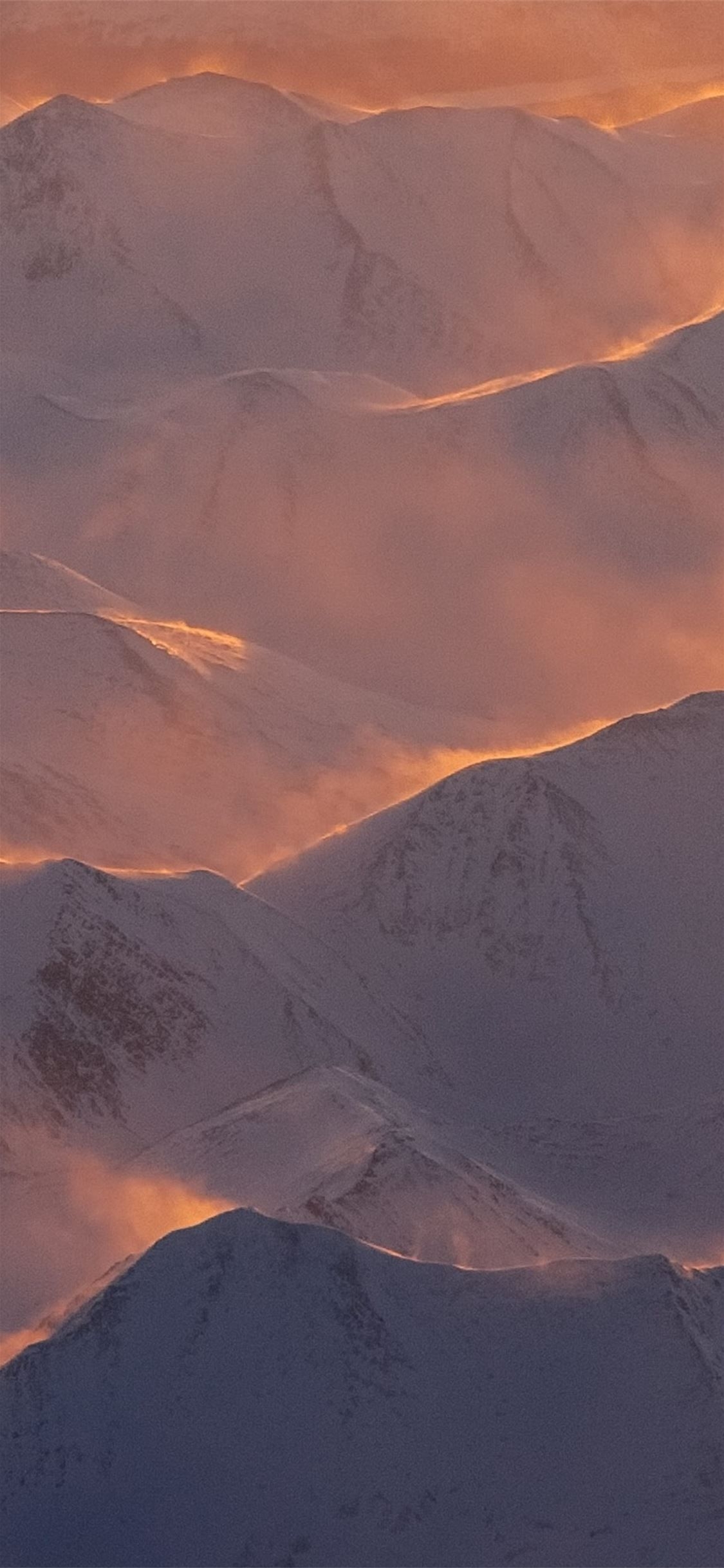 1130x2440 Majestic Alaska Mountains, Phone