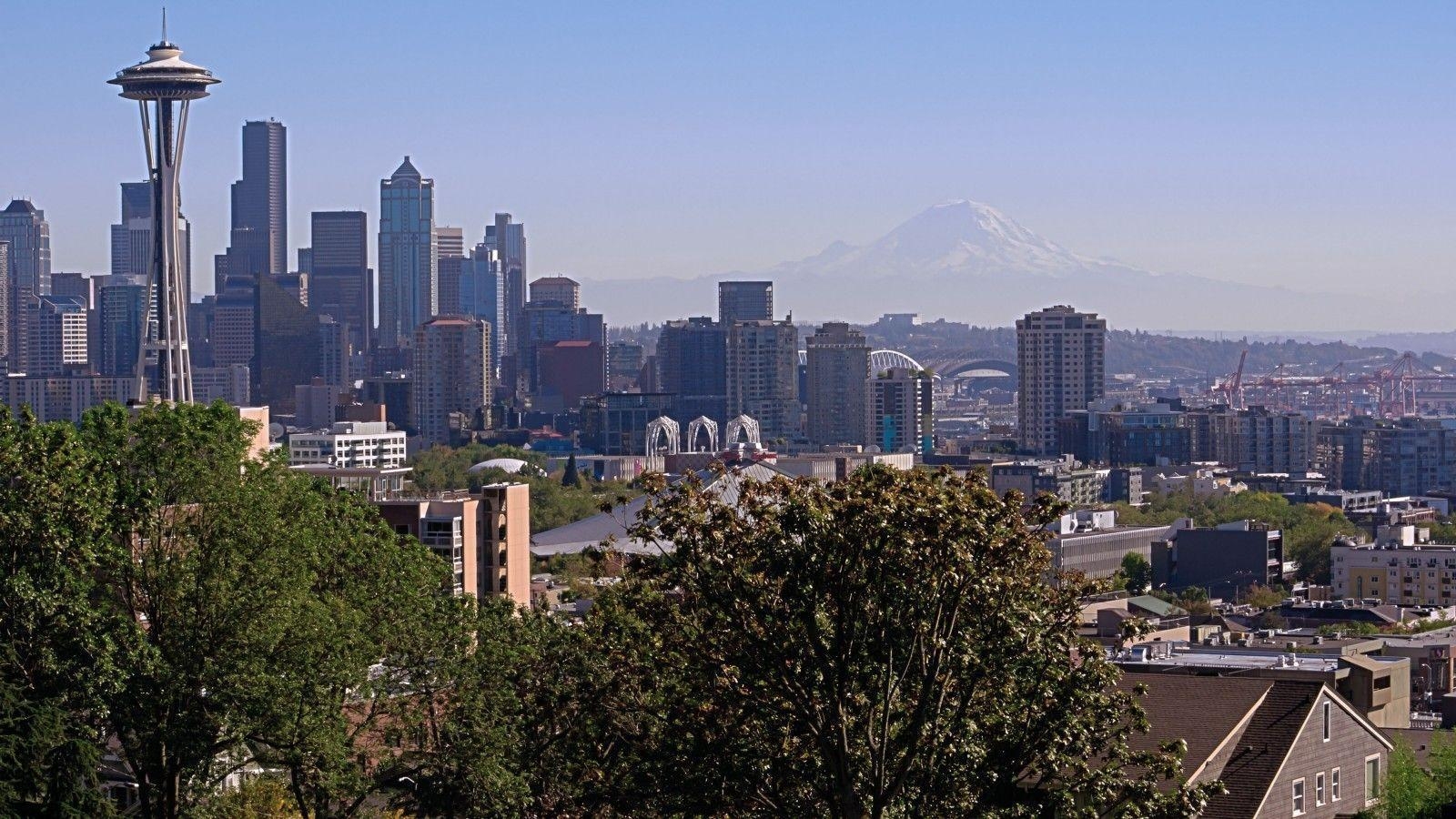 1600x900 Seattle Skyline from Kerry Wallpaper. Hot HD Wallpaper, Desktop