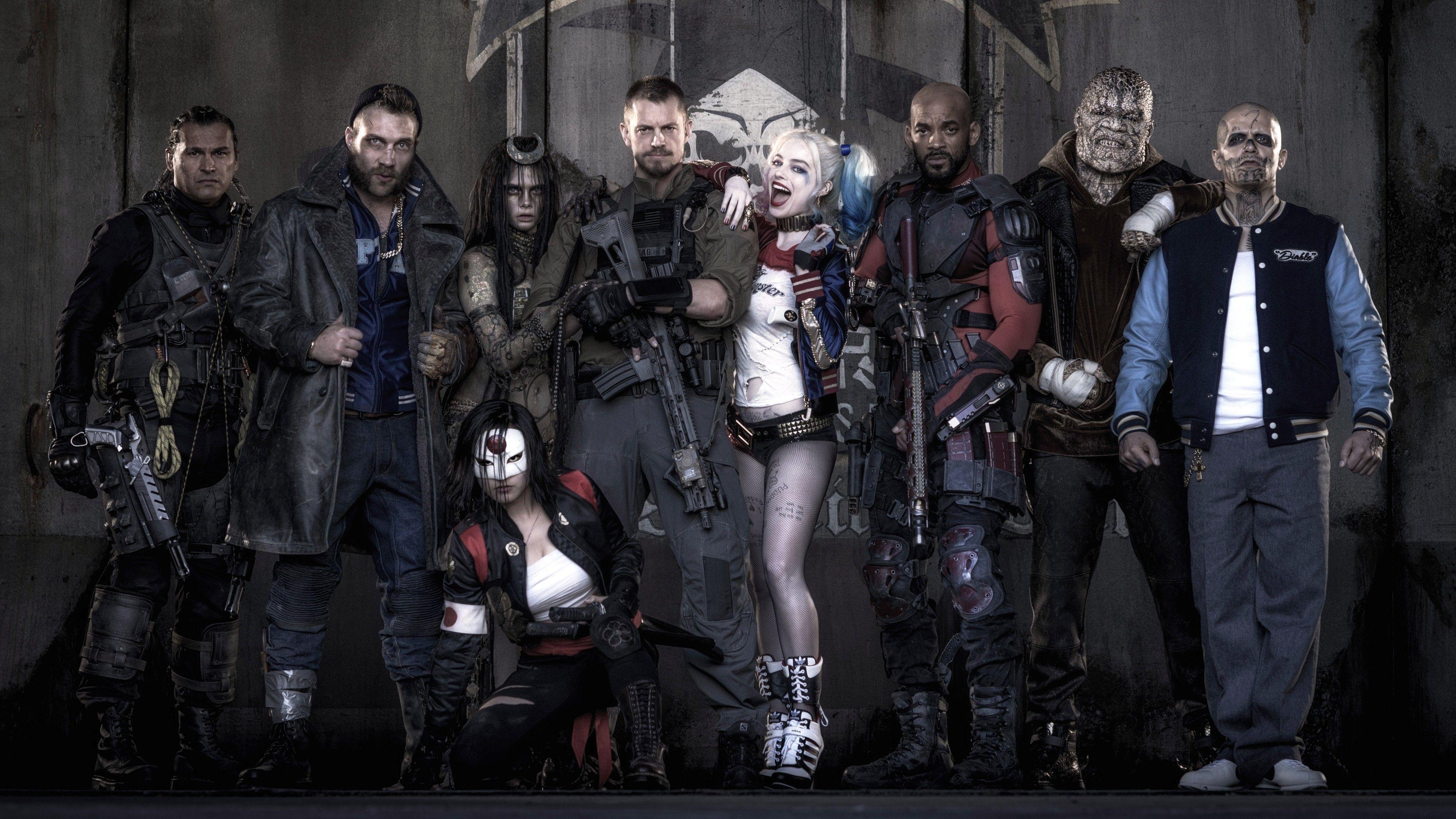 3840x2160 Suicide Squad 2016 Movie Wallpaper, Desktop