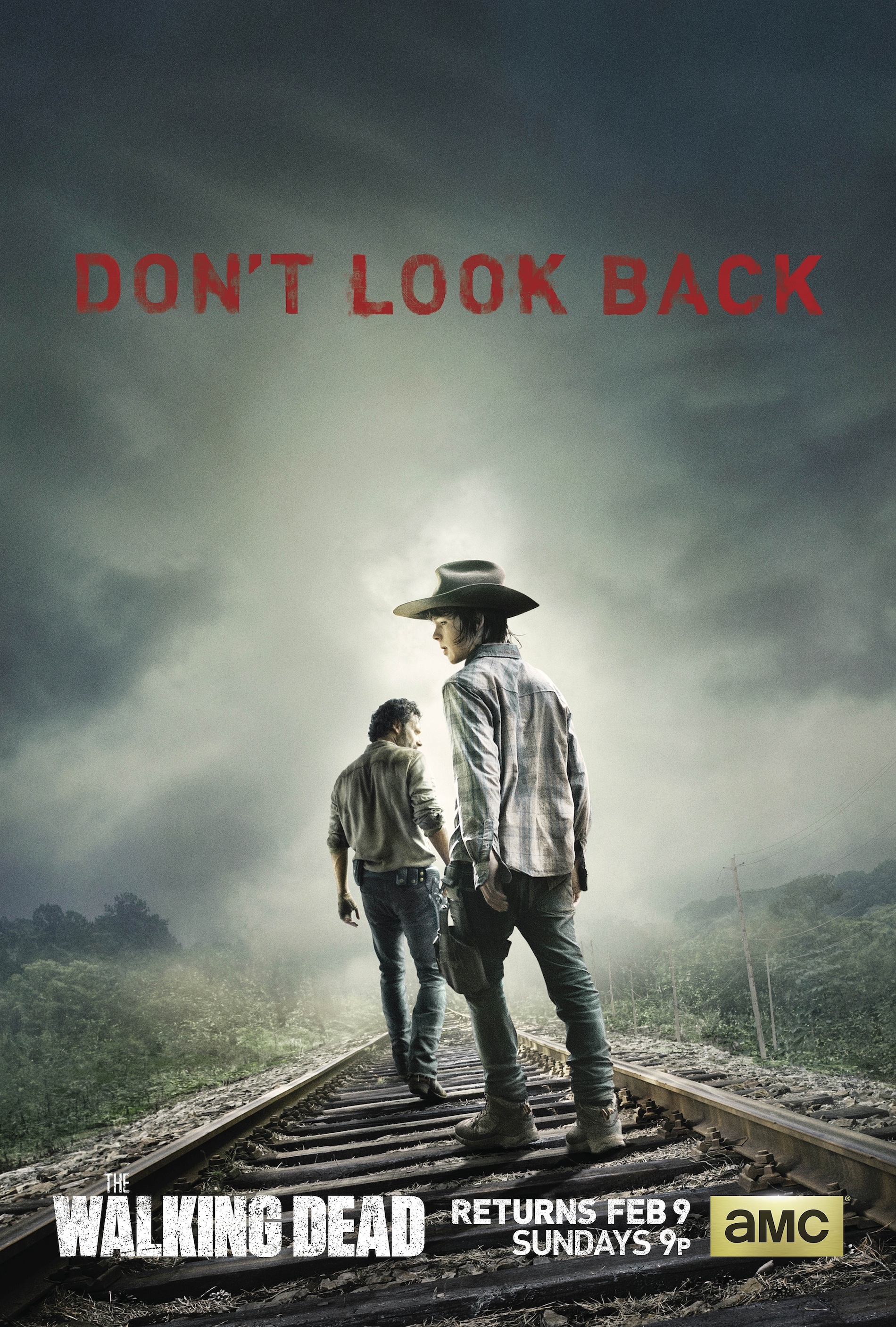 1900x2820 Don't Look Back: New Season 4 Poster Walking Dead Official, Phone