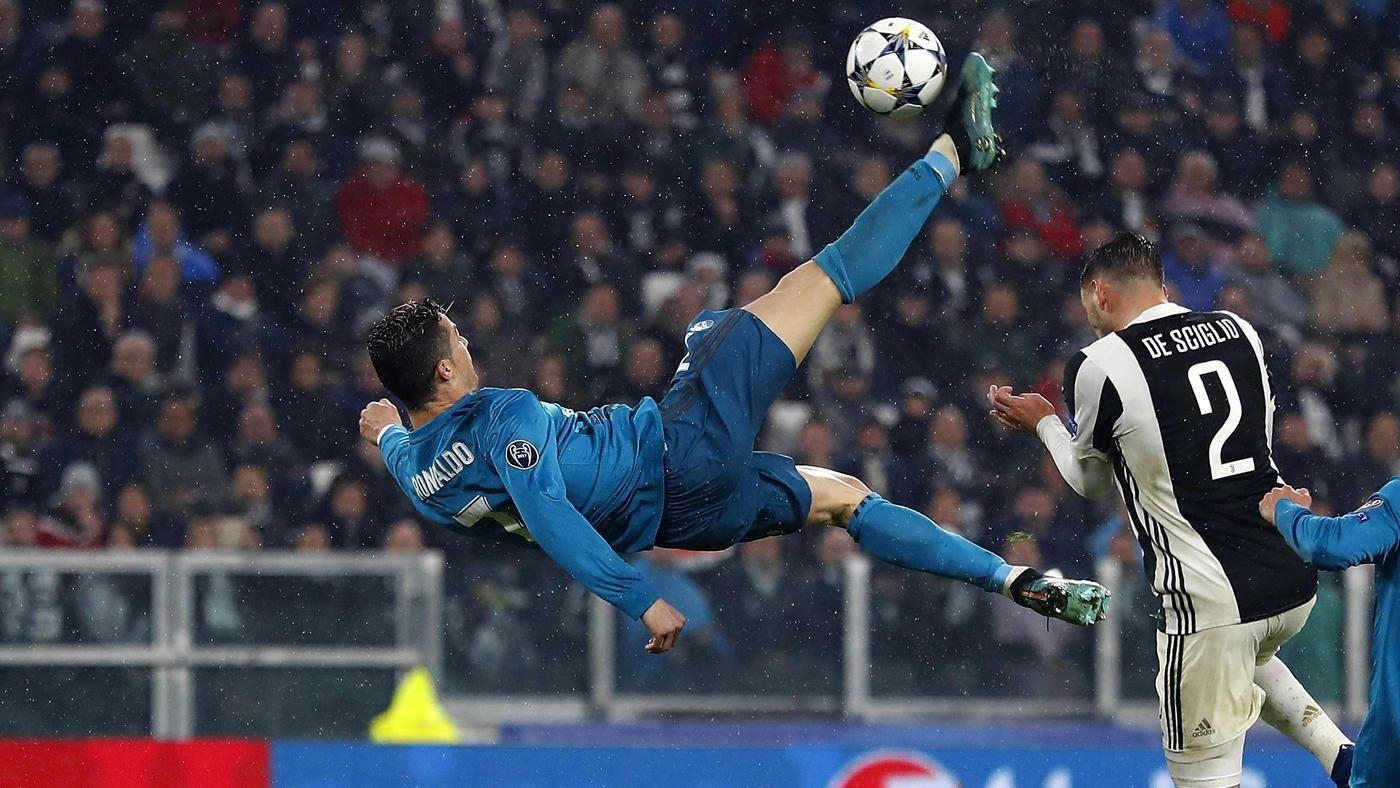 1400x790 Ronaldo's Champions League bicycle kick goal for Real Madrid earns, Desktop