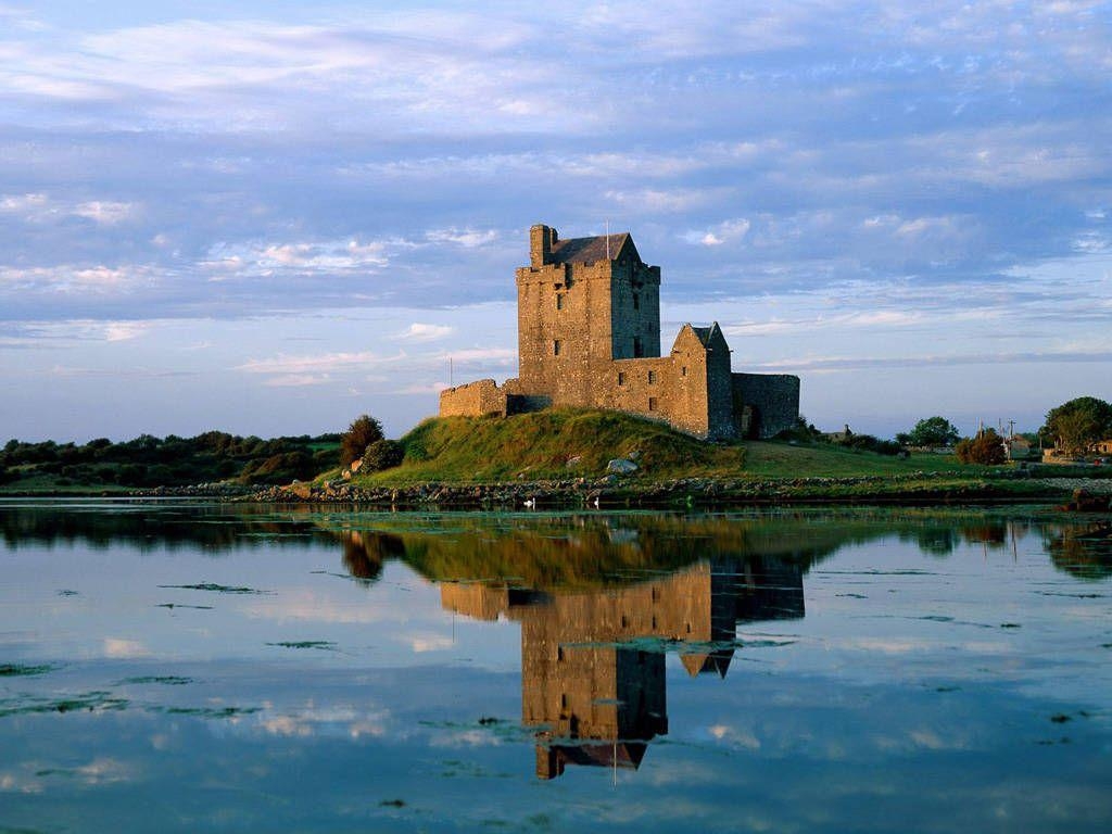 1030x770 Ireland city reflection castle wallpaper, Desktop