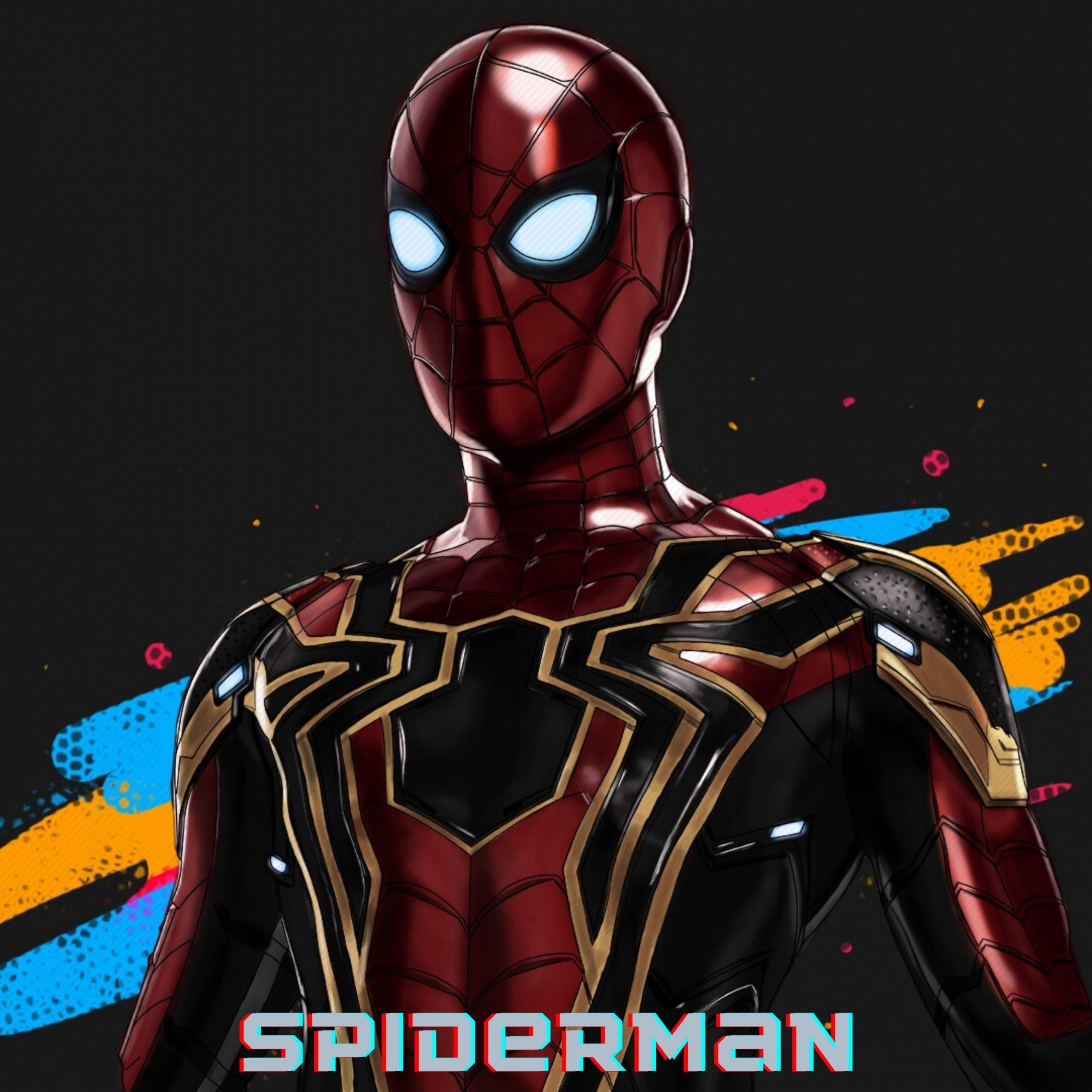 2740x2740 Spiderman iPad Wallpaper iPad Wallpaper 4k iPad Wallpaper 5k free download iPad Pro, iPad Mini, iPad Air, iOS, iPadOS, Parallax, iPad retina Wallpaper, Phone