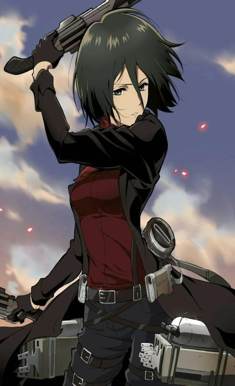 780x1280 Mikasa Ackerman wallpaper, Phone