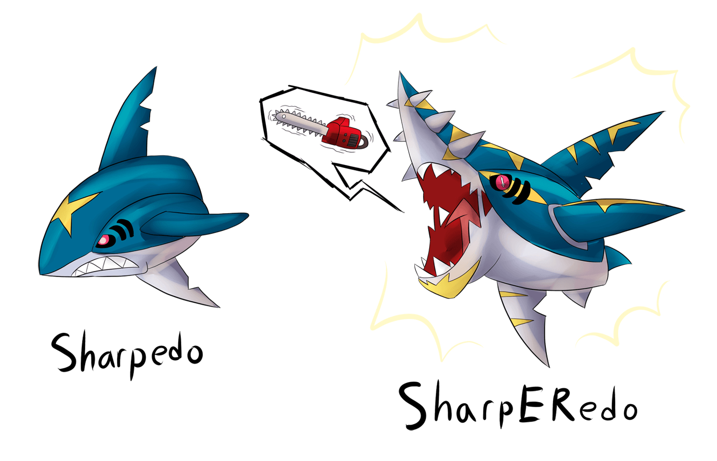 1400x900 Mega Sharpedo, Desktop