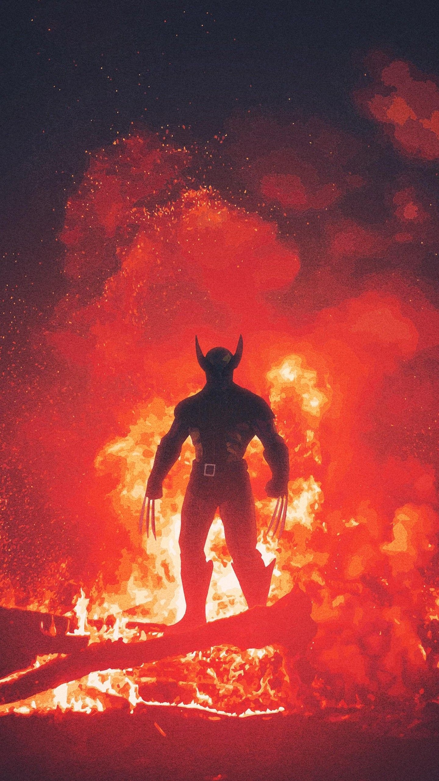 1440x2560 Wolverine iPhone Wallpaper, Phone