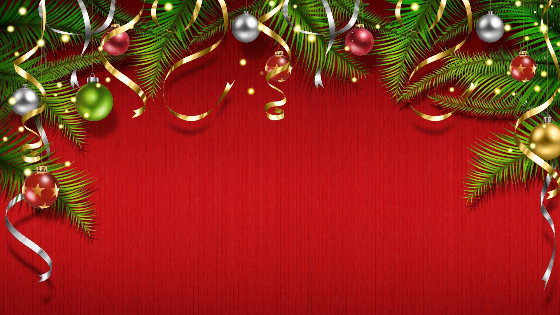 1920x1080 Download Red Christmas Wallpaper, Desktop