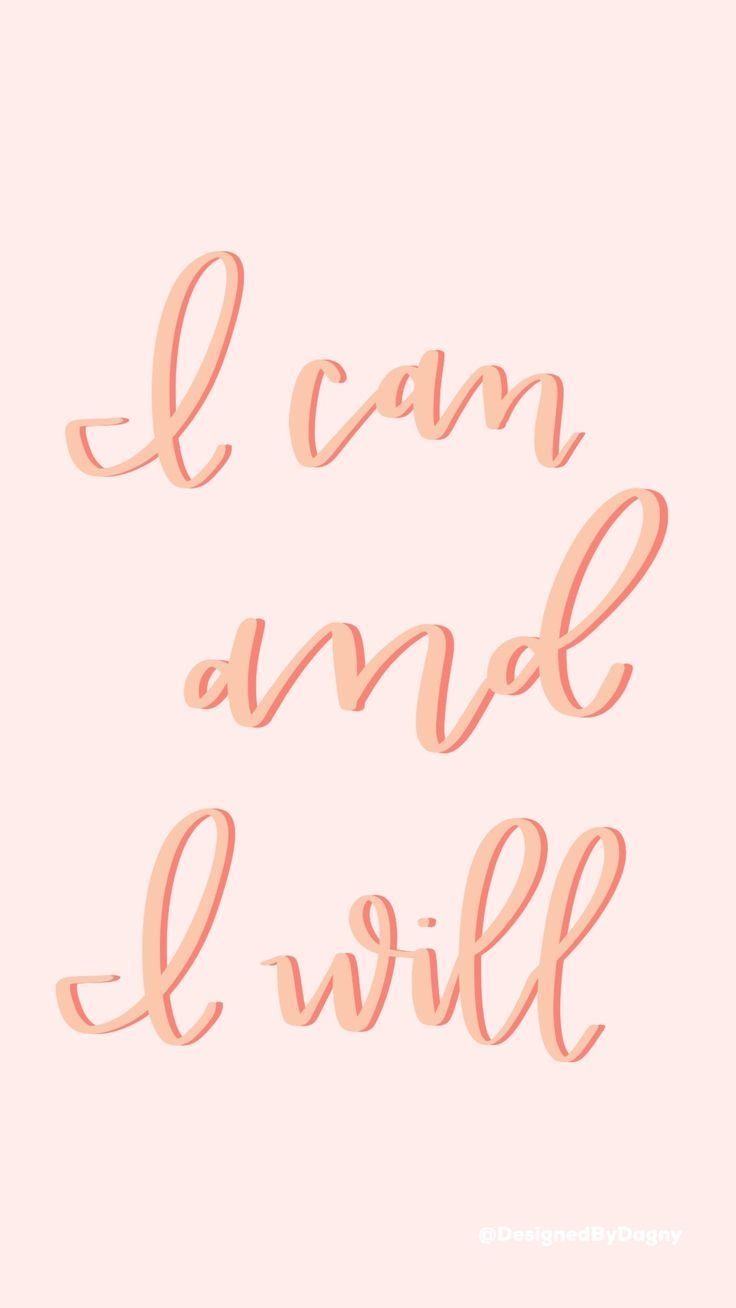 740x1310 I Can And I Will Inspirational Phone Wallpaper Lock Screen. Etsy. Wallpaper quotes, Inspirational quotes, Positive quotes, Phone