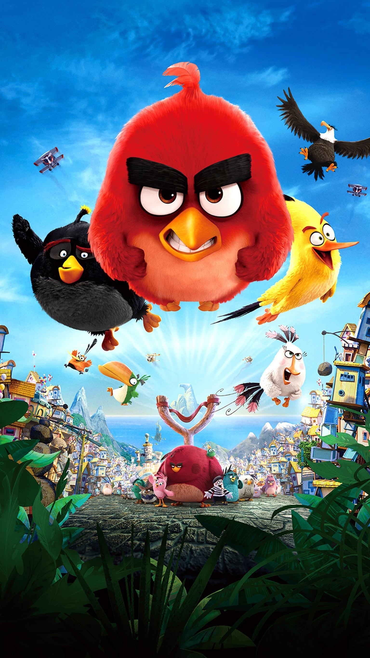 1540x2740 The Angry Birds Movie (2016) Phone Wallpaper. Angry, Phone